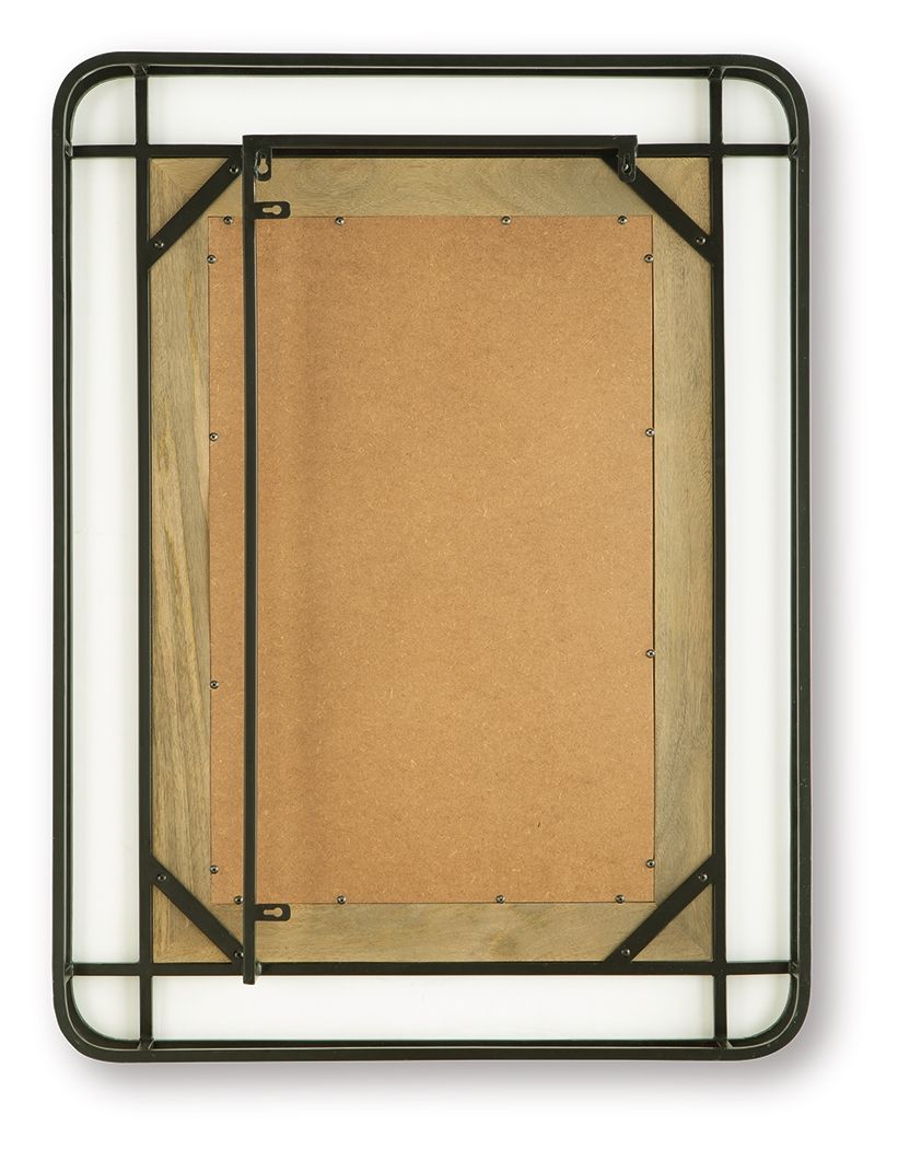 Beelman - Black / Brown - Accent Mirror - Urban Living Furniture (Los Angeles, CA)
