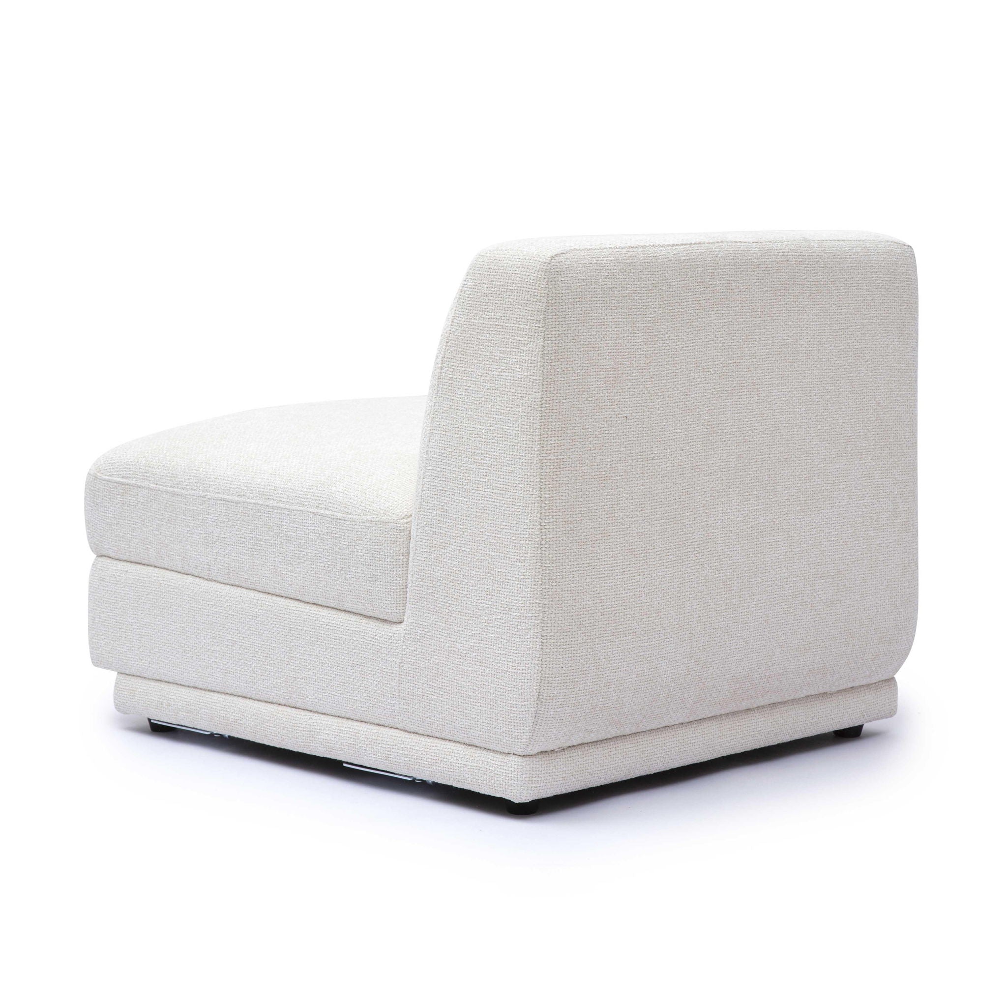 Perry - Modular Armless Chair - Cream - Urban Living Furniture (Los Angeles, CA)
