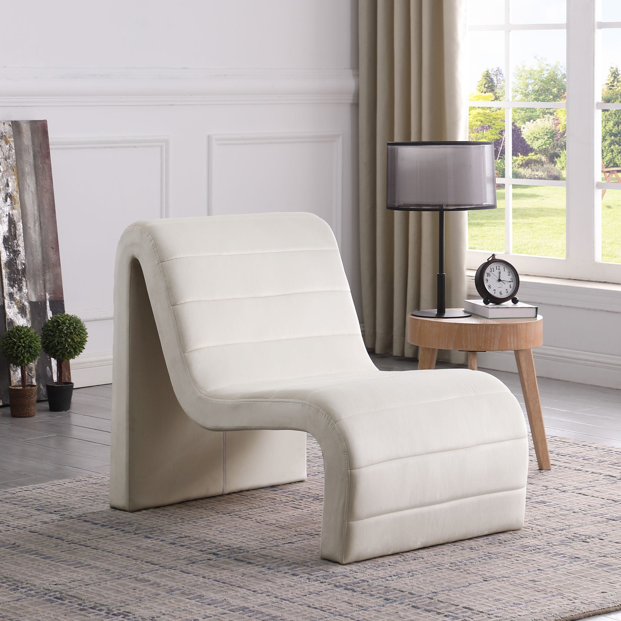 Ivy - Velvet Accent Chair - Urban Living Furniture (Los Angeles, CA)