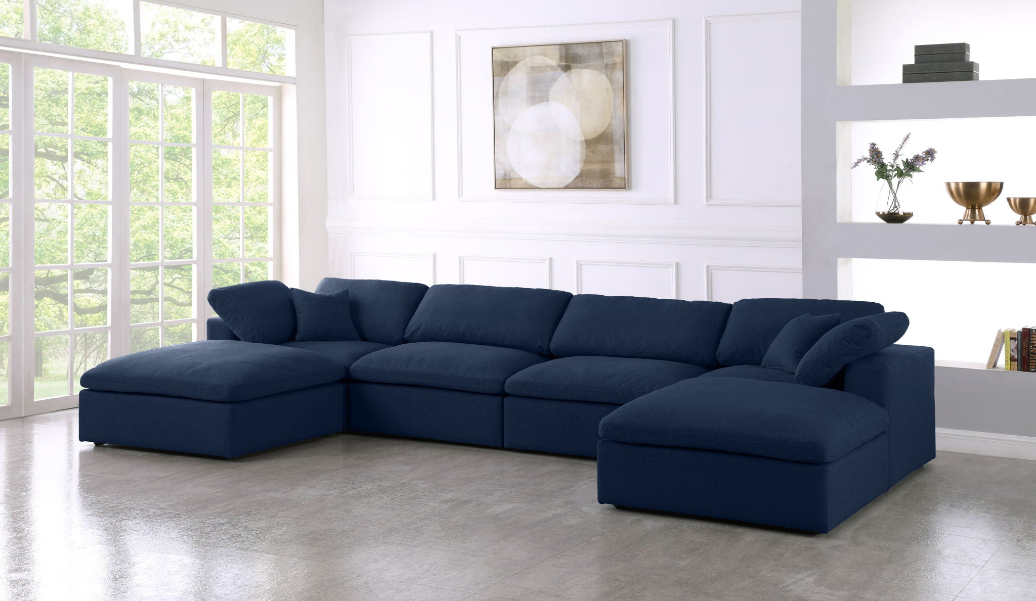 Serene - 6 Piece Modular Sectional - Urban Living Furniture (Los Angeles, CA)