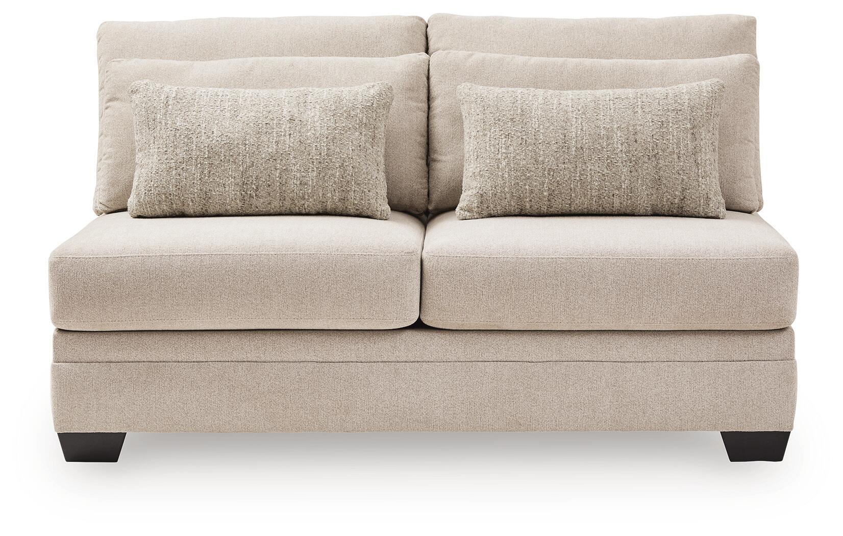Mandi Point - Armless Loveseat - Marble