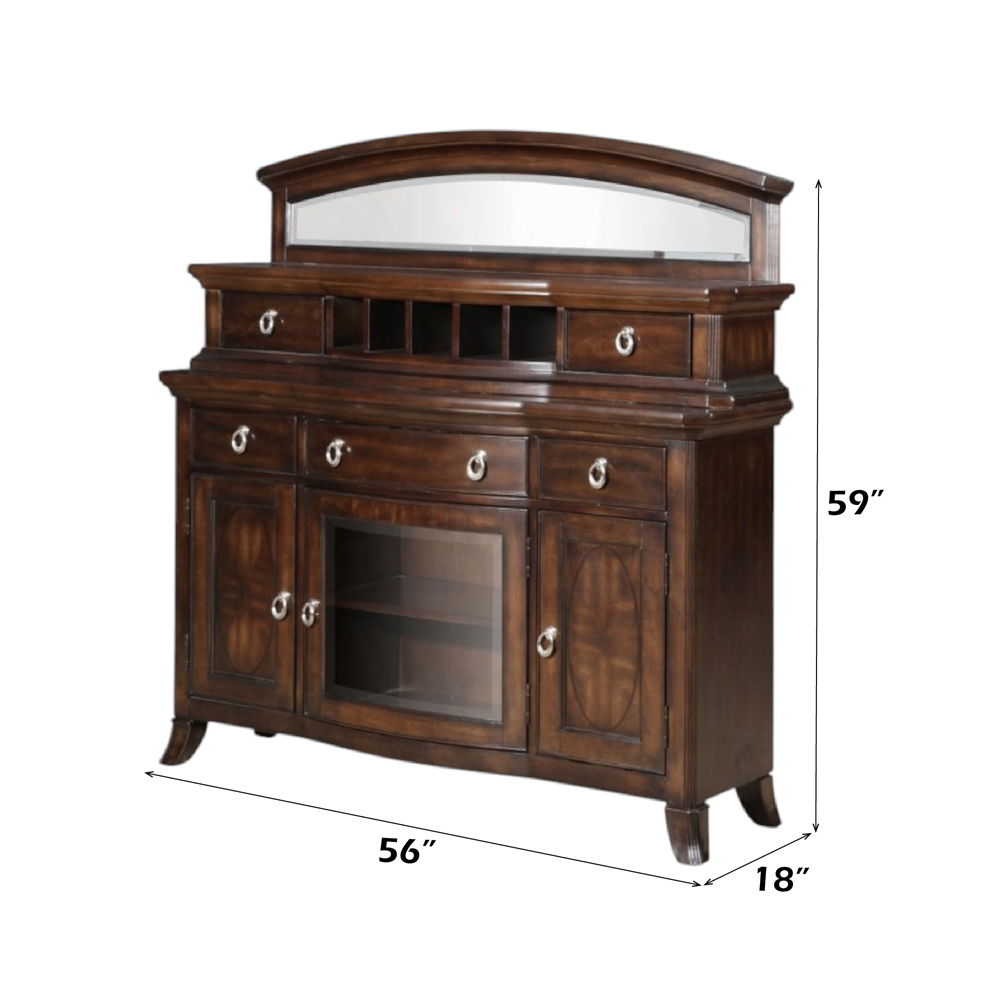 Keenan - 59" Server - Dark Walnut - Urban Living Furniture (Los Angeles, CA)