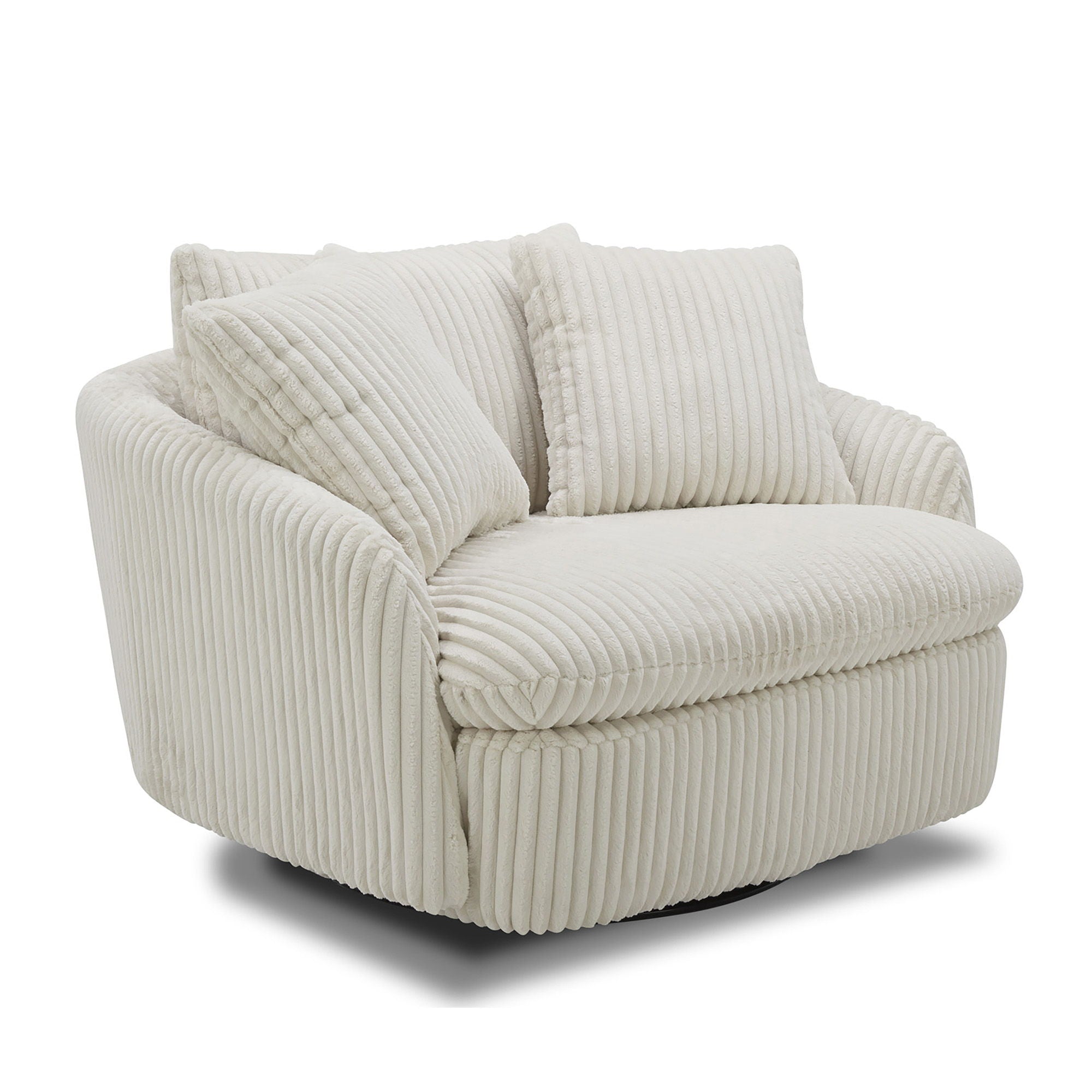 Boomer - Large Swivel Chair with 2 Pillows - Urban Living Furniture (Los Angeles, CA)