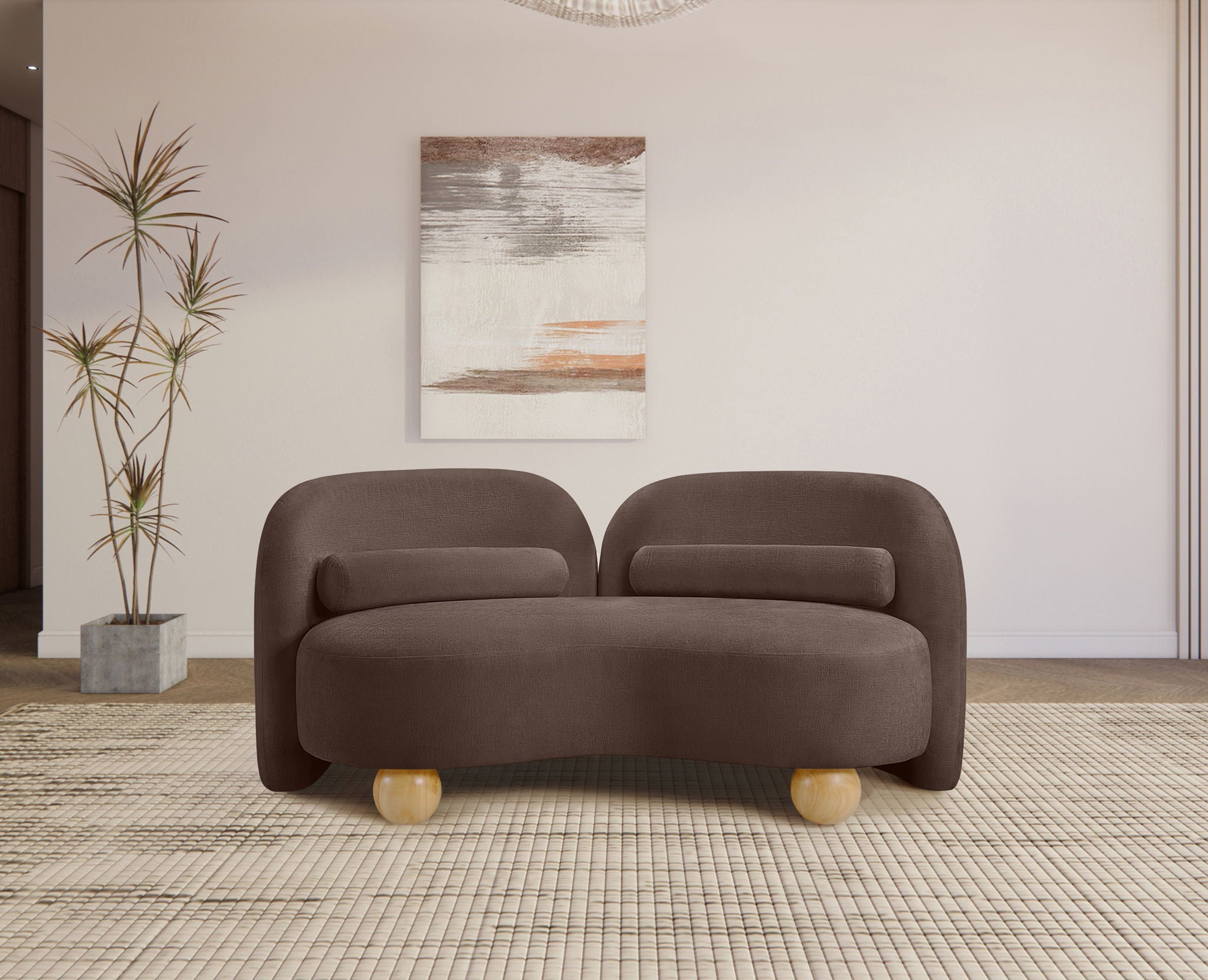 Daphne - Chenille Loveseat - Urban Living Furniture (Los Angeles, CA)