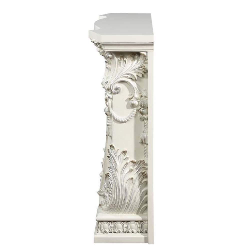 Zabrina - Fireplace - Antique White Finish - 49.6" - Urban Living Furniture (Los Angeles, CA)