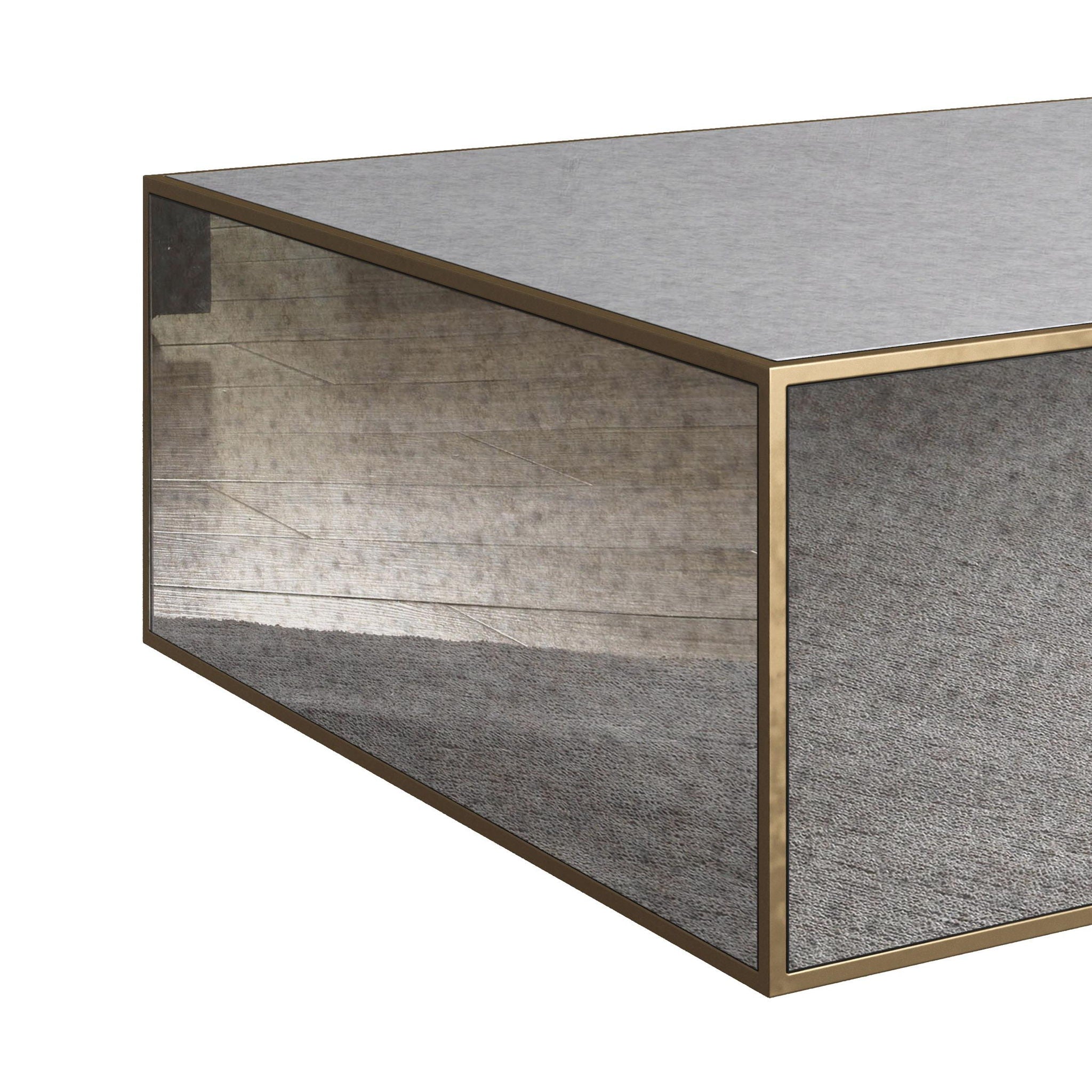 Lana - Mirrored Coffee Table - Urban Living Furniture (Los Angeles, CA)