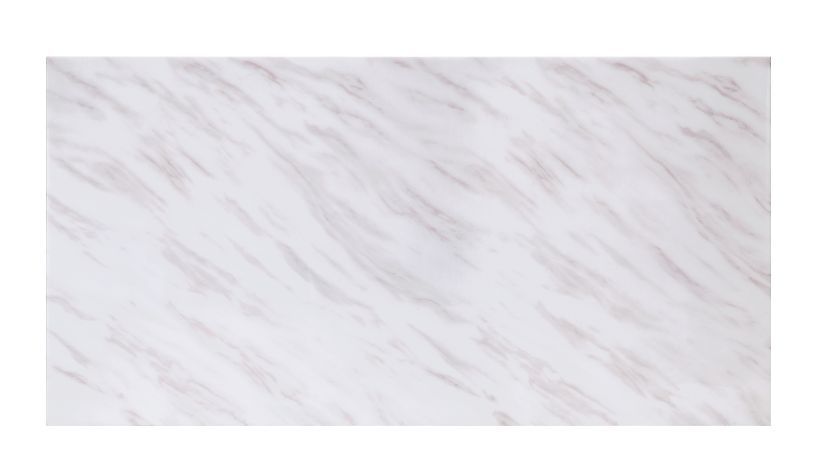 Zander - Dining Table - White Printed Faux Marble & Mirrored Silver Finish - Urban Living Furniture (Los Angeles, CA)