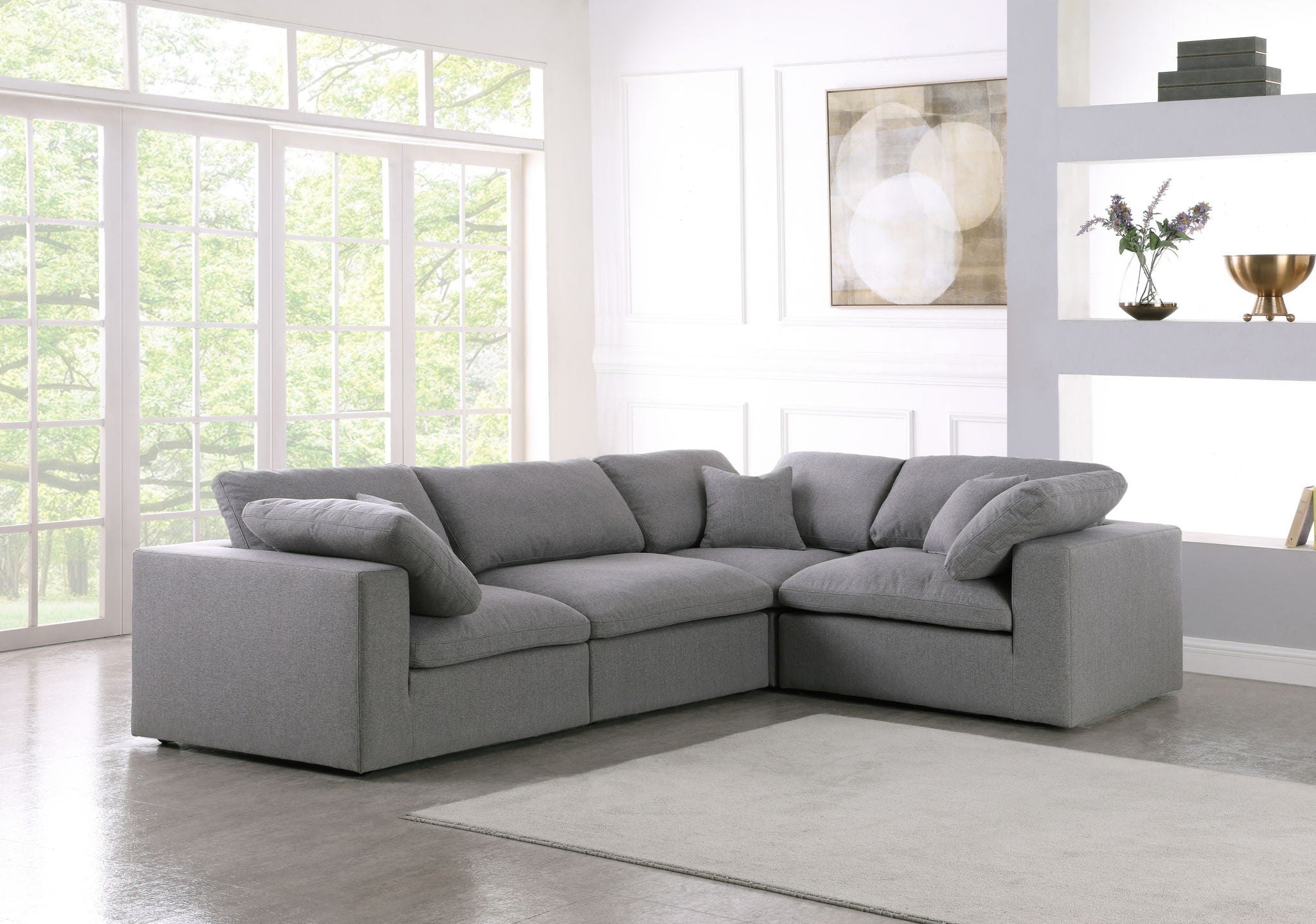 Serene - 4 Piece Modular Sectional - Urban Living Furniture (Los Angeles, CA)