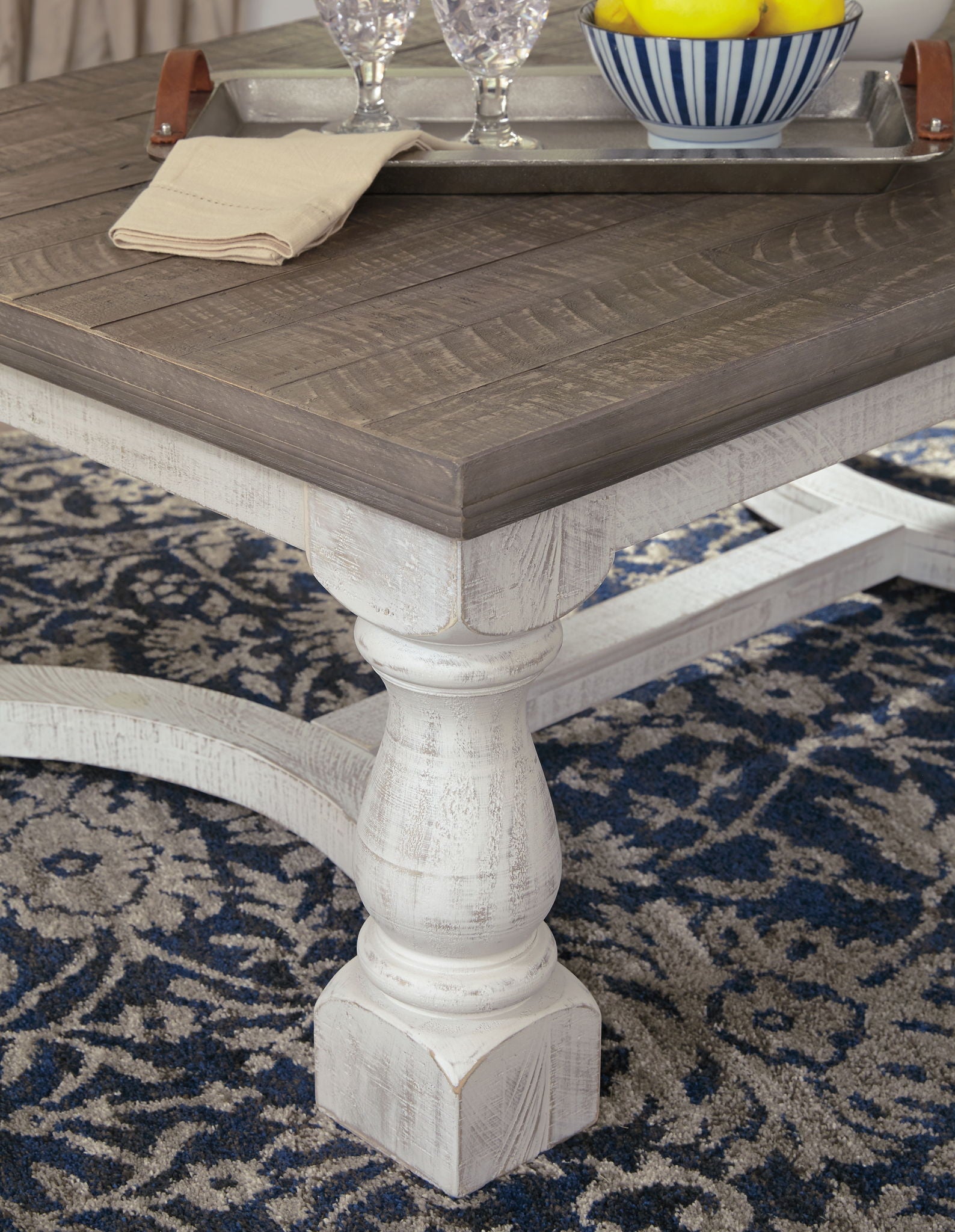 Havalance - Gray / White - Rectangular Cocktail Table - Urban Living Furniture (Los Angeles, CA)