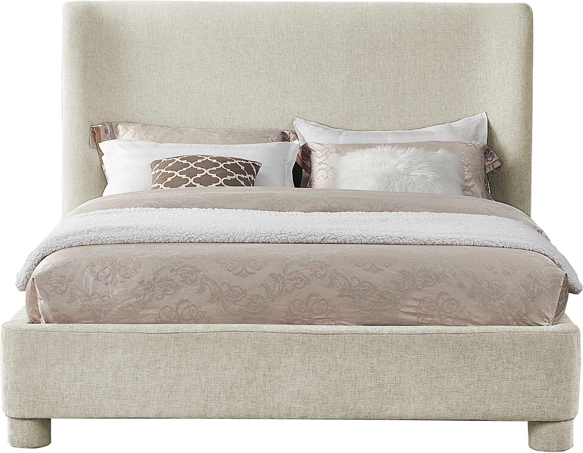 Penny - Chenille Fabric Bed - Urban Living Furniture (Los Angeles, CA)