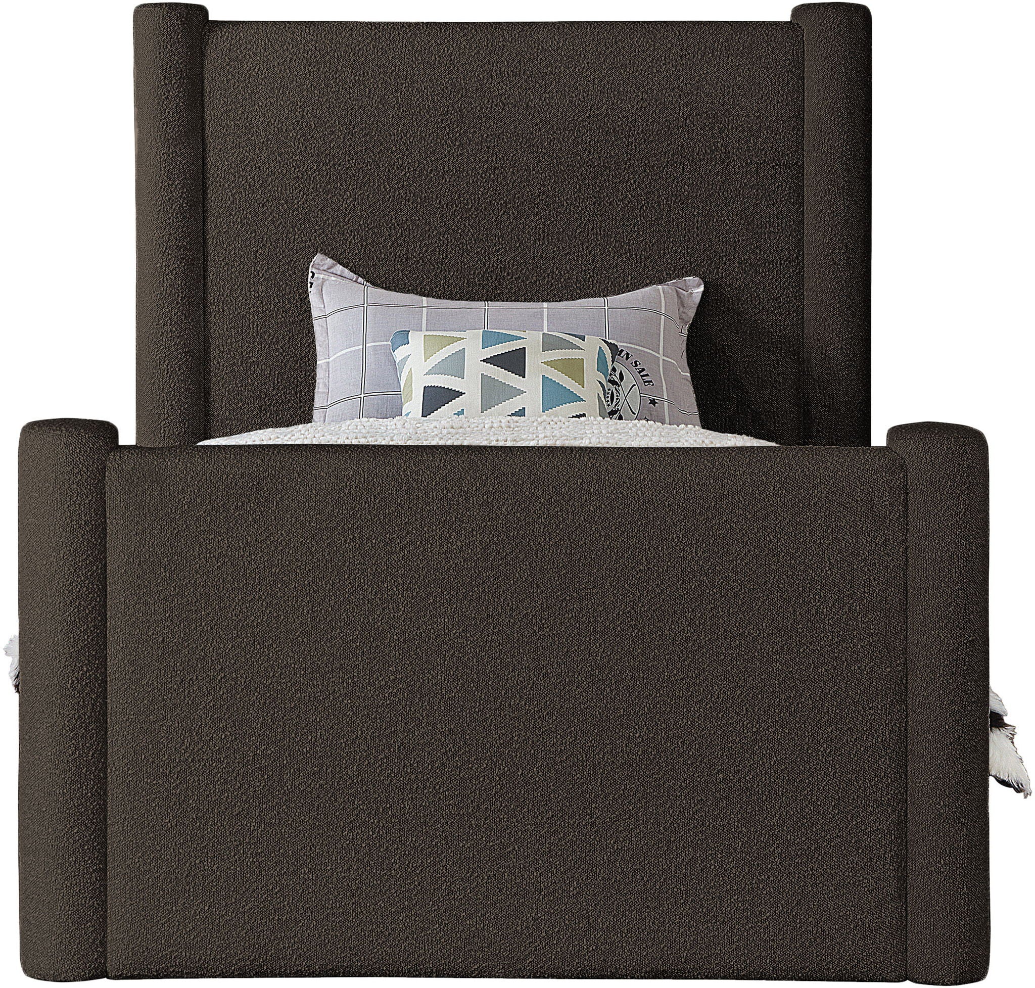 Elias - Boucle Bed - Urban Living Furniture (Los Angeles, CA)