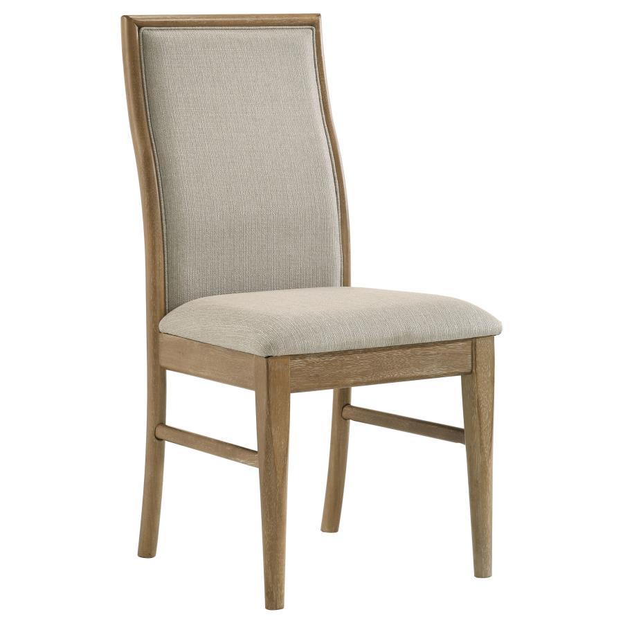 Adina - Upholstered Dining Side Chair (Set of 2) - Barley - Urban Living Furniture (Los Angeles, CA)