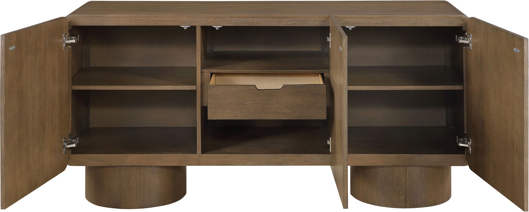 Adagio - Solid Wood And Oak Veneer Sideboard / Buffet - Urban Living Furniture (Los Angeles, CA)