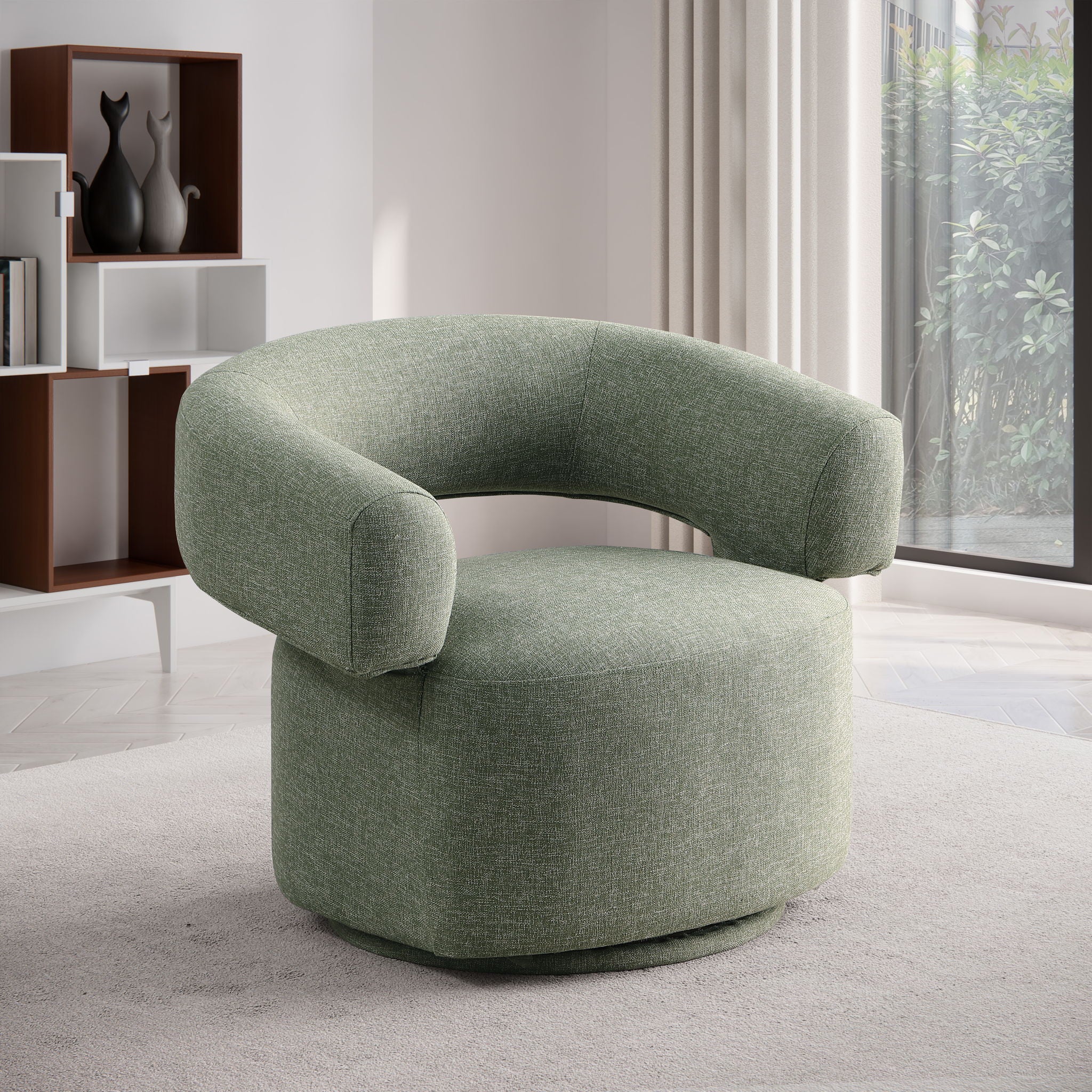 Niya - Swivel Accent Chair - Urban Living Furniture (Los Angeles, CA)