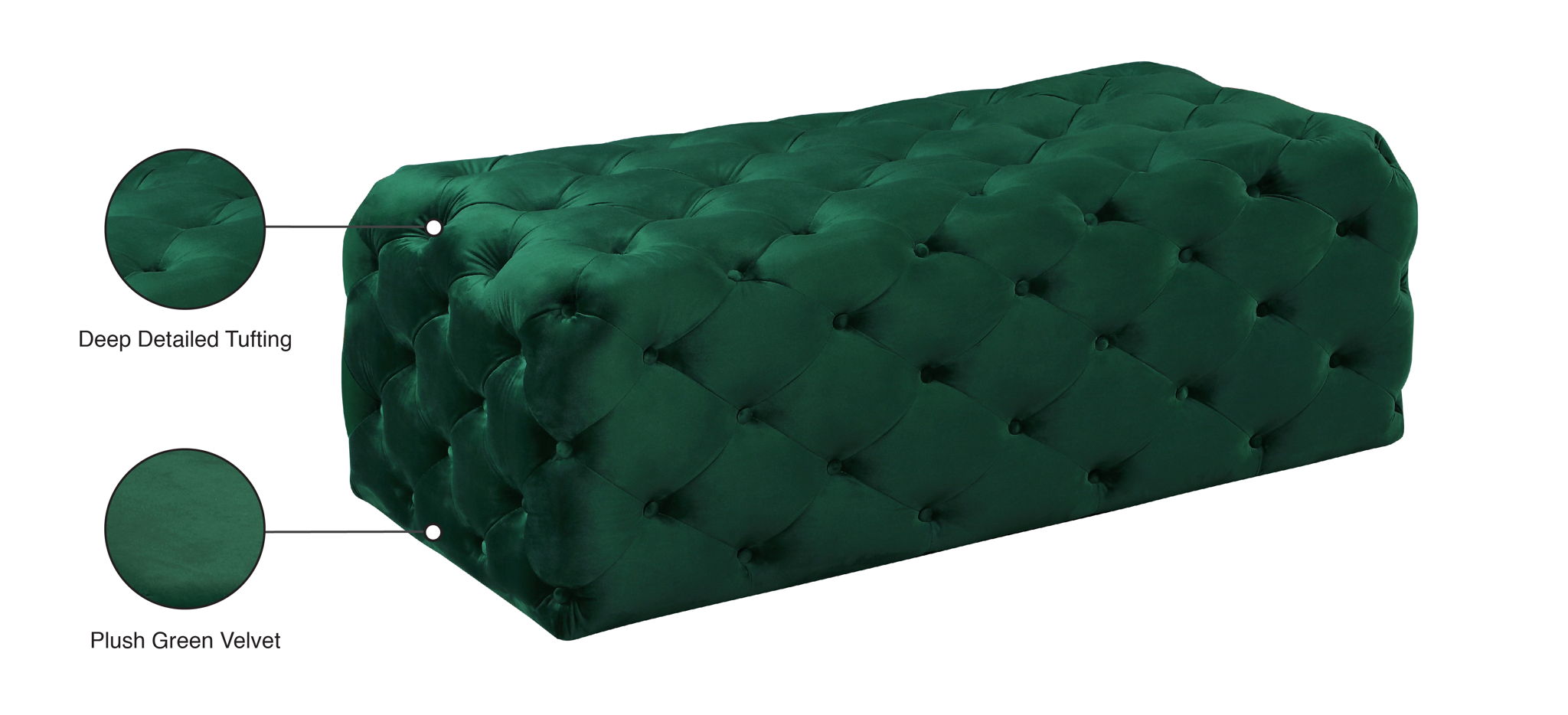 Casey - Bench Ottoman - Urban Living Furniture (Los Angeles, CA)