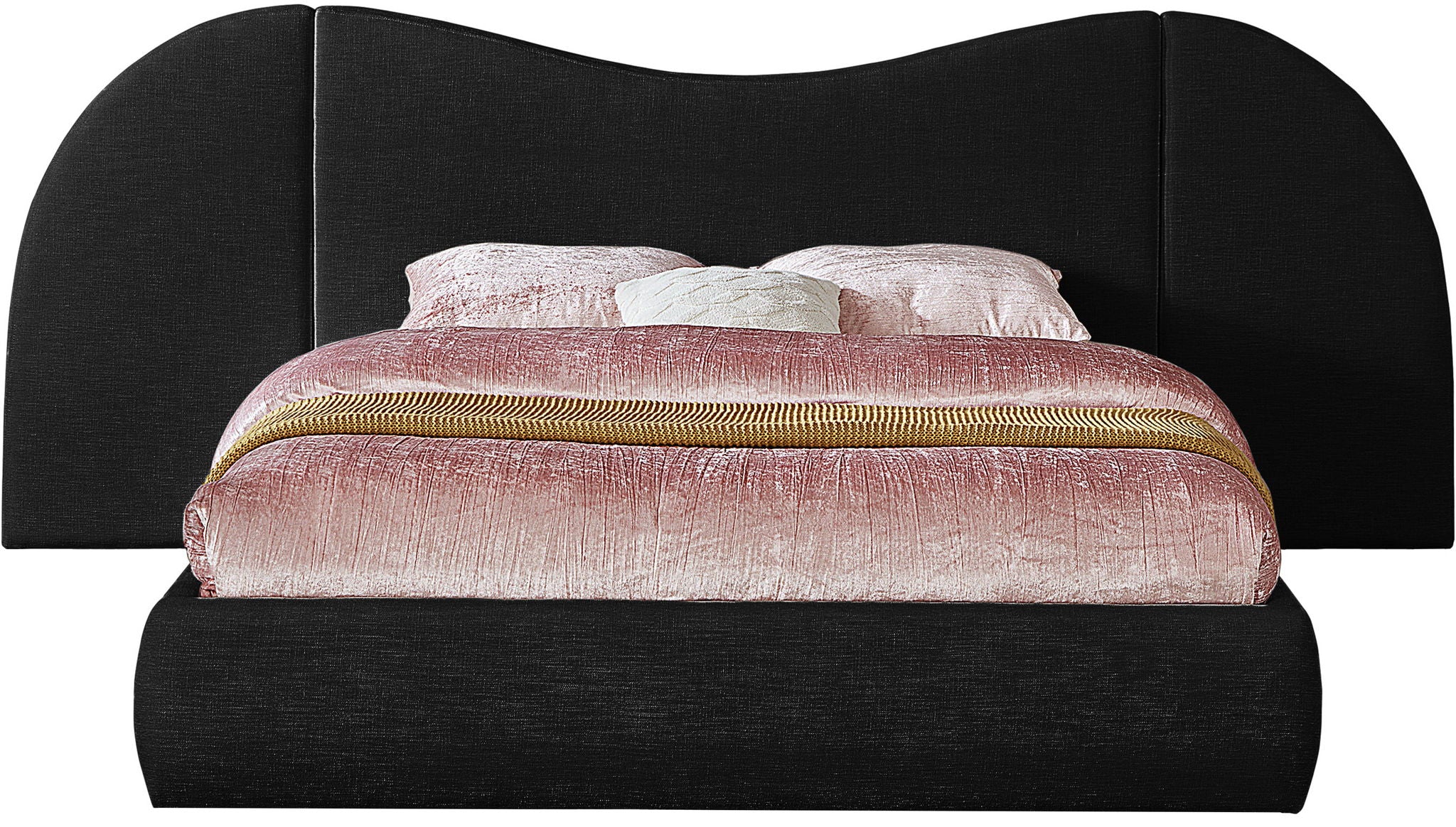 Everest - Linen Fabric Bed - Urban Living Furniture (Los Angeles, CA)