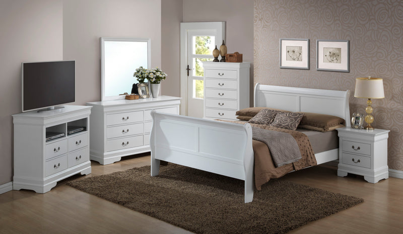 Panel Sleigh Bed - Urban Living Furniture (Los Angeles, CA)