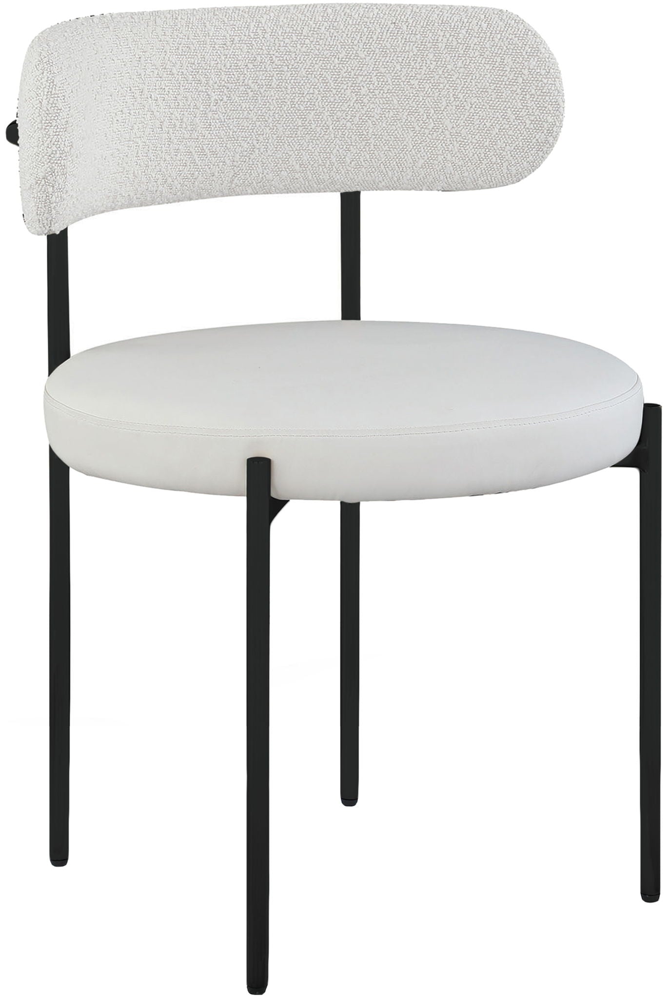 Beacon - Faux Leather Dining Chair With Black Legs (Set of 2) - Urban Living Furniture (Los Angeles, CA)