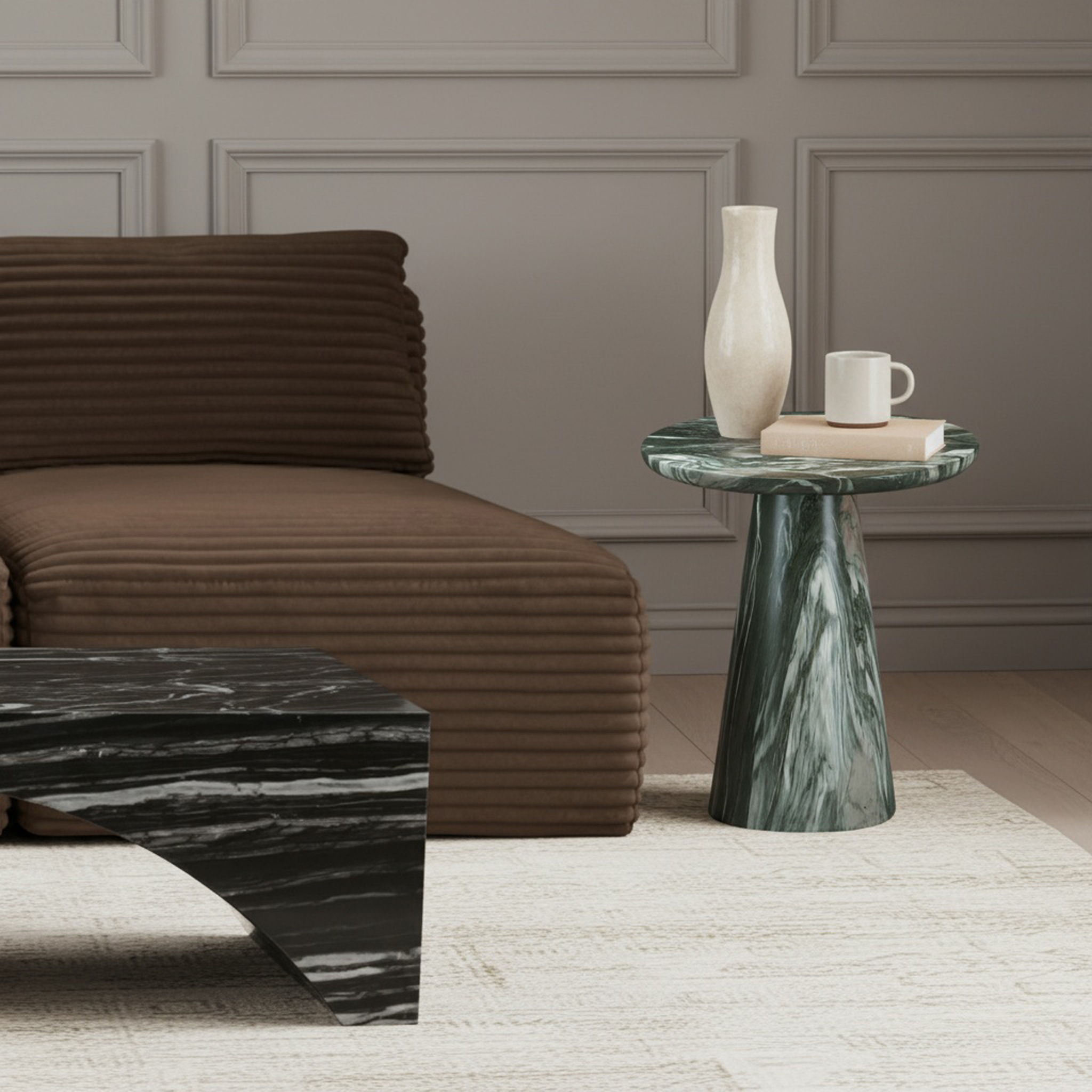 Cassino - Concrete Indoor / Outdoor End Table - Urban Living Furniture (Los Angeles, CA)