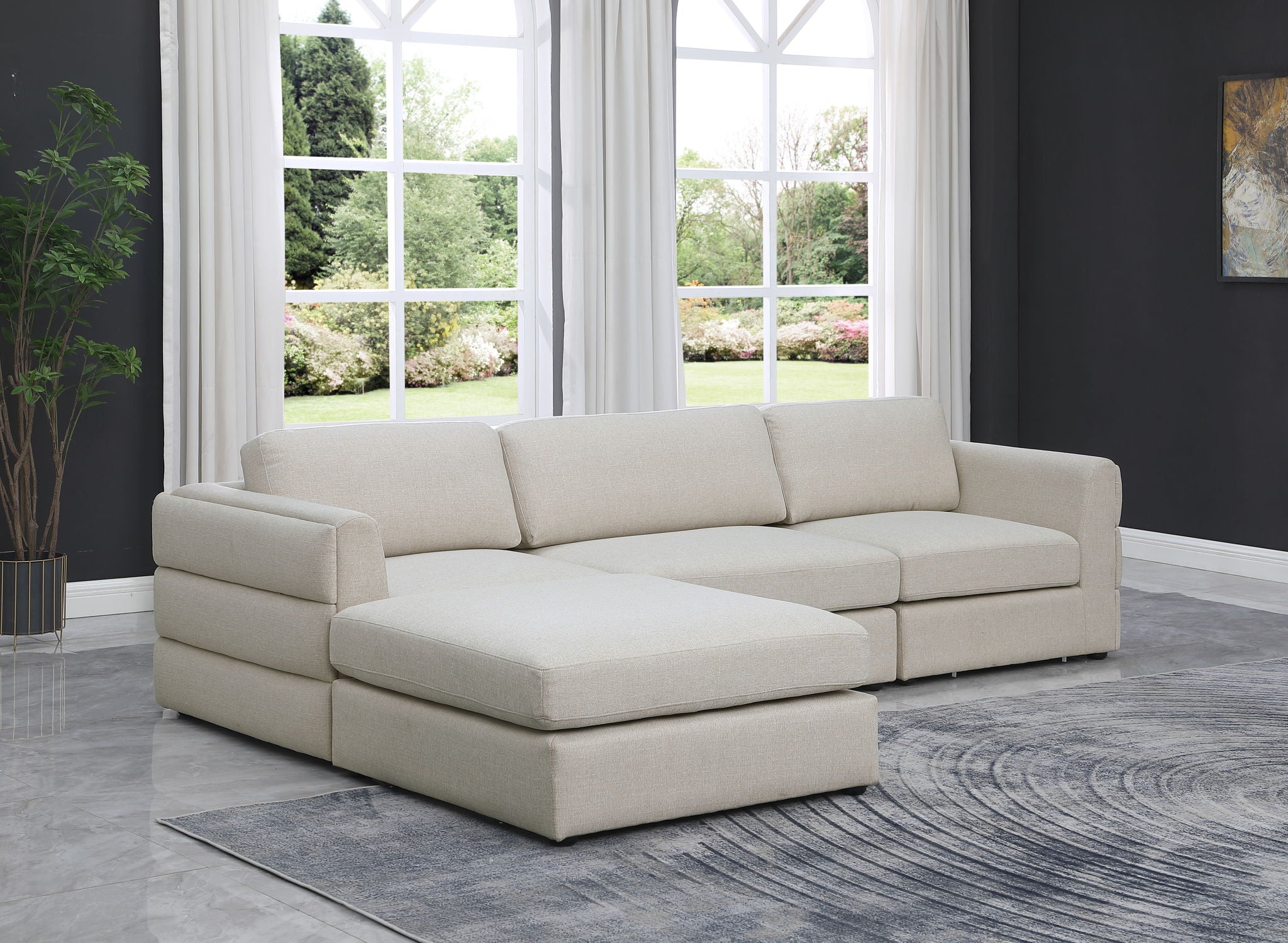 Beckham - 4 Piece Modular L-Sahped Sectional - Urban Living Furniture (Los Angeles, CA)