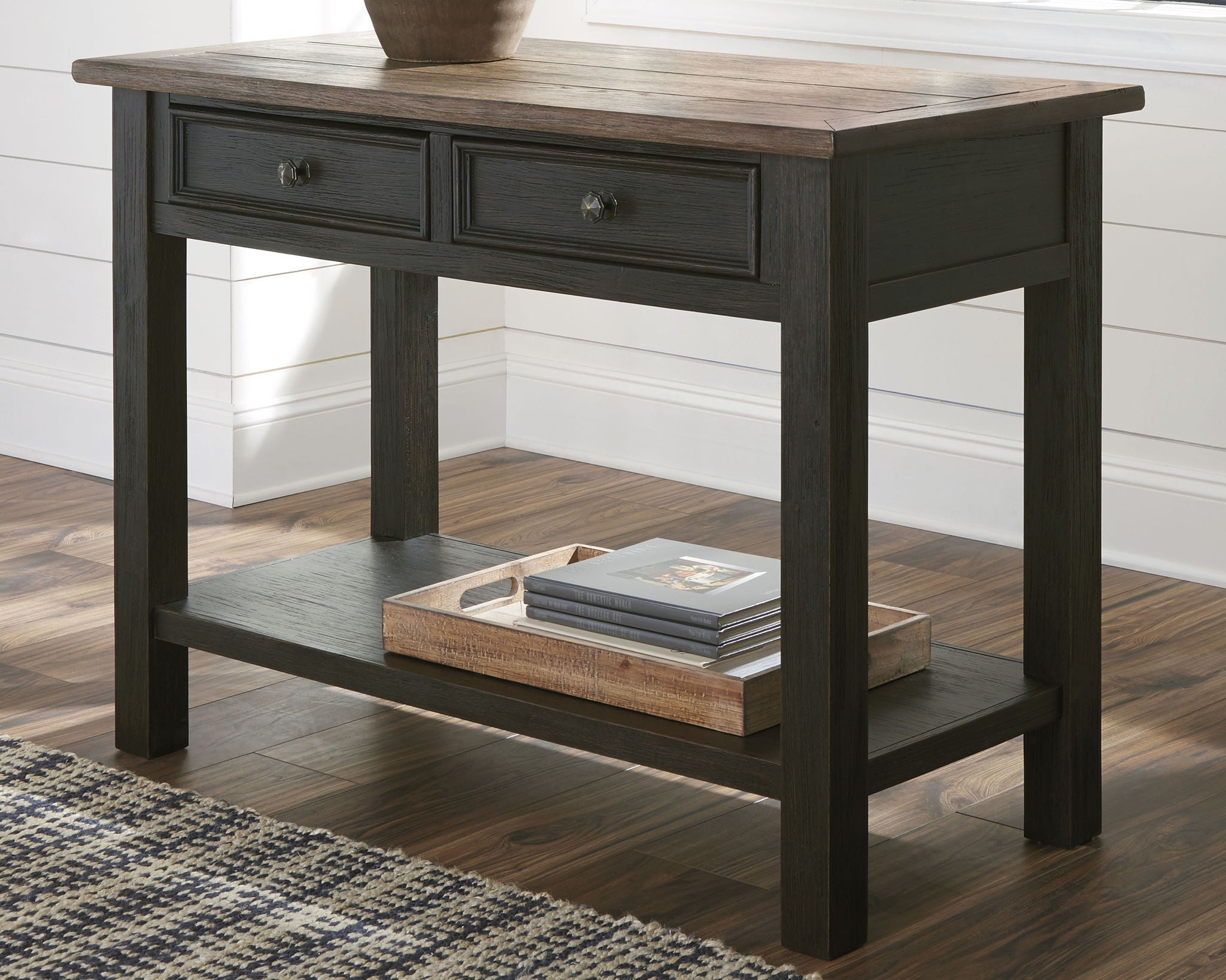 Tyler Creek - Grayish Brown / Black - Sofa Table - Urban Living Furniture (Los Angeles, CA)