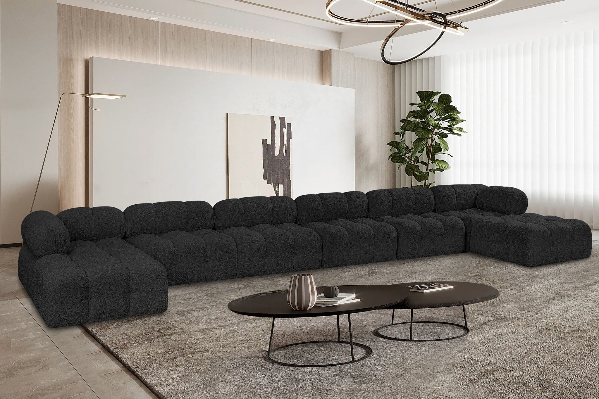 Ames - 8 Piece Fabric Modular Sectional - Urban Living Furniture (Los Angeles, CA)