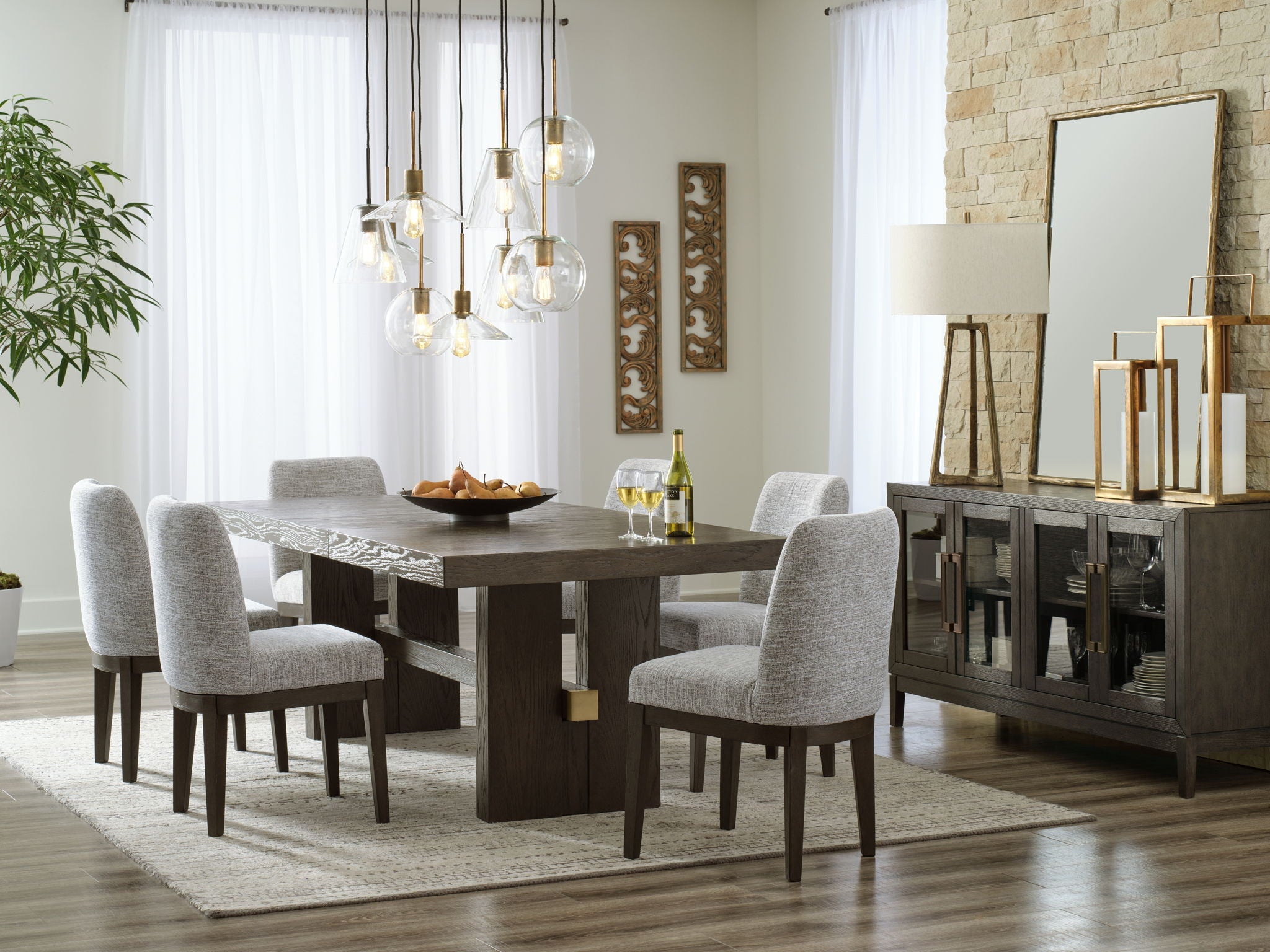 Burkhaus - Dining Room Set - Urban Living Furniture (Los Angeles, CA)