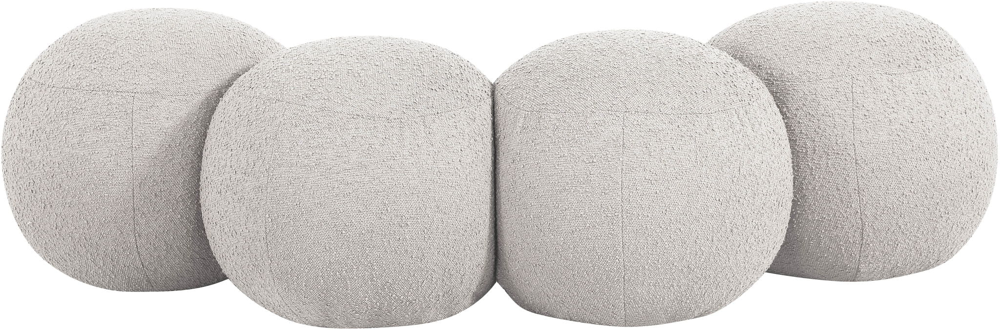Apollo - Boucle Fabric Bench - Urban Living Furniture (Los Angeles, CA)