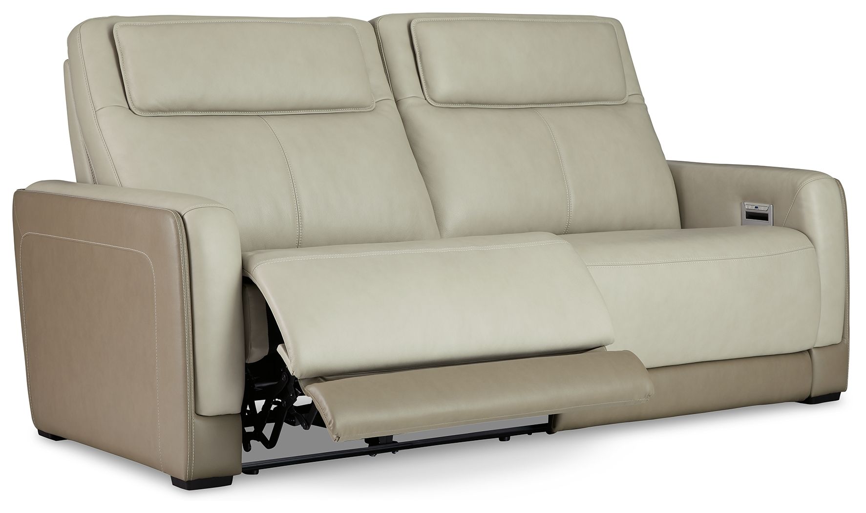 Battleville - Almond - 2 Seat PWR REC Sofa ADJ HDREST - Urban Living Furniture (Los Angeles, CA)