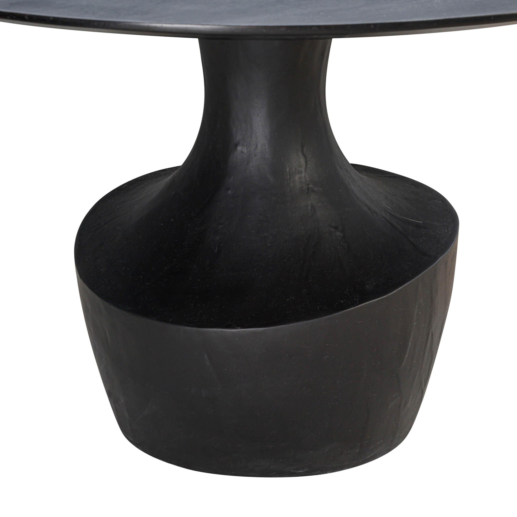 Gevra - Acacia & Faux Plaster Dining Table - Black - Urban Living Furniture (Los Angeles, CA)