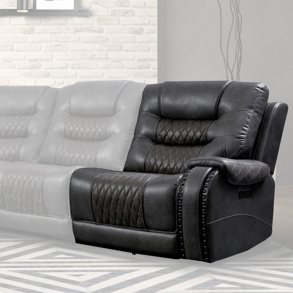 Outlaw - Power Right Arm Facing Recliner - Stallion - Urban Living Furniture (Los Angeles, CA)