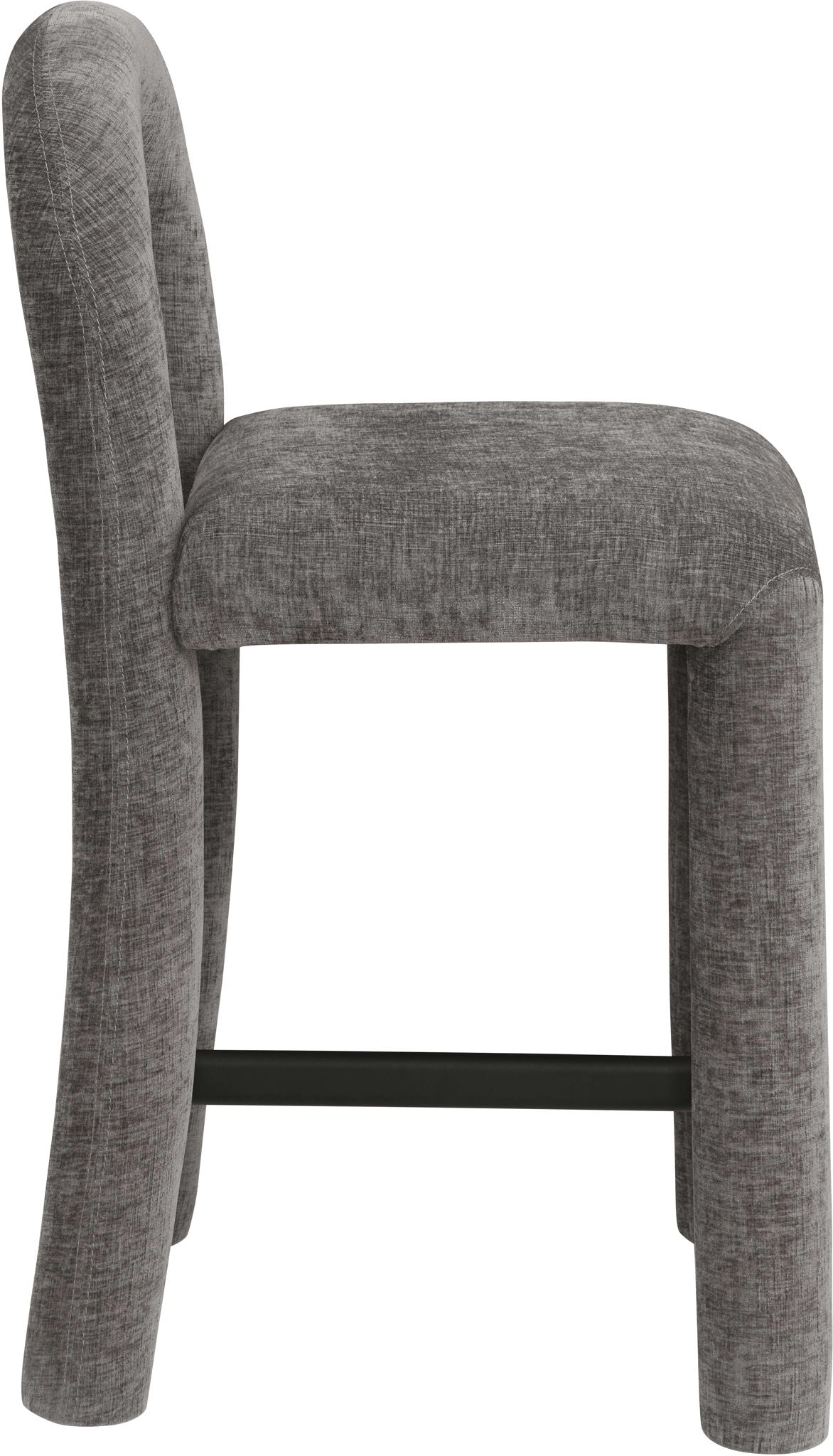 Amari - Chenille Fabric Stool - Urban Living Furniture (Los Angeles, CA)