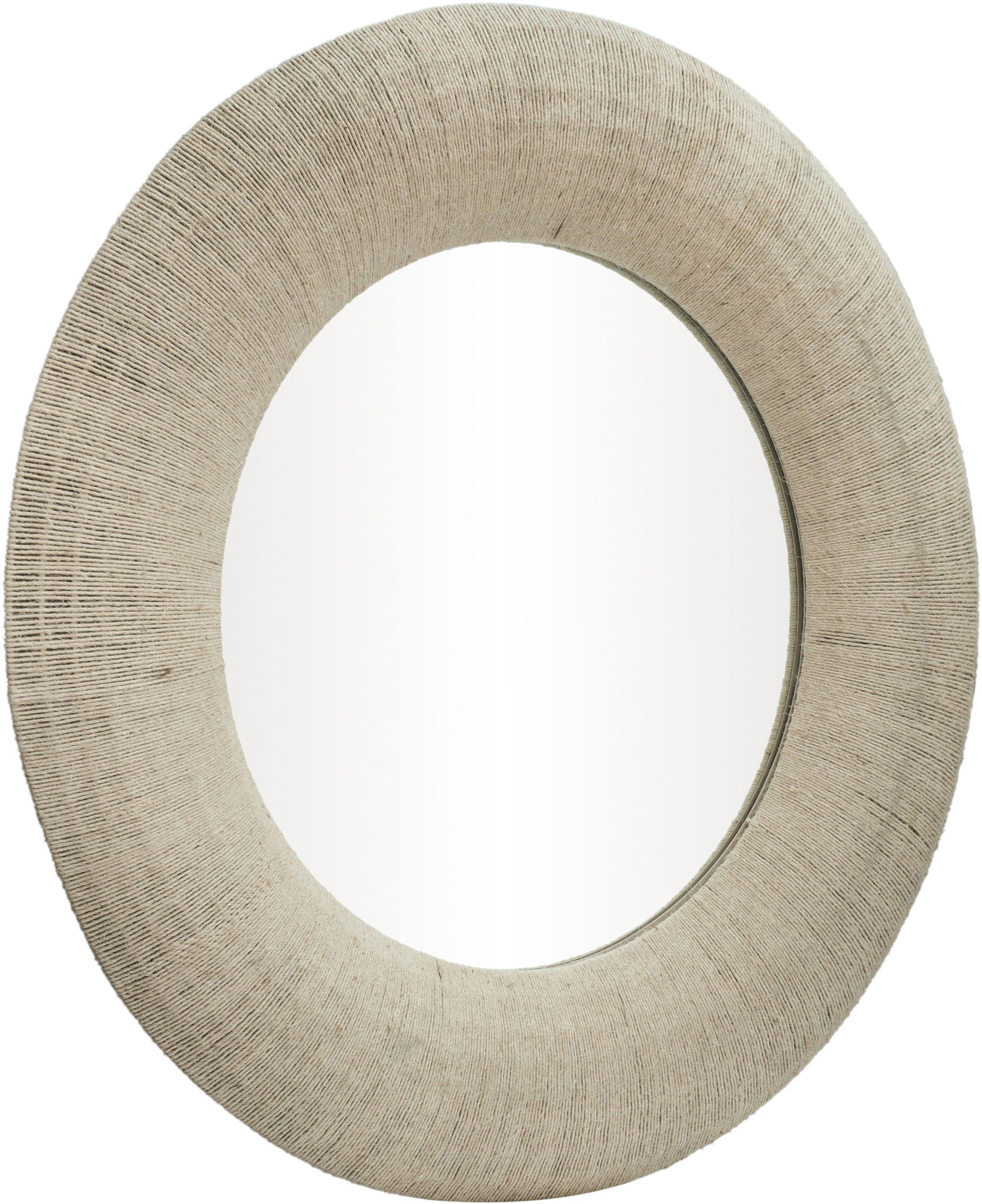 Meadow - Round Jute Rope Framed Mirror - Urban Living Furniture (Los Angeles, CA)