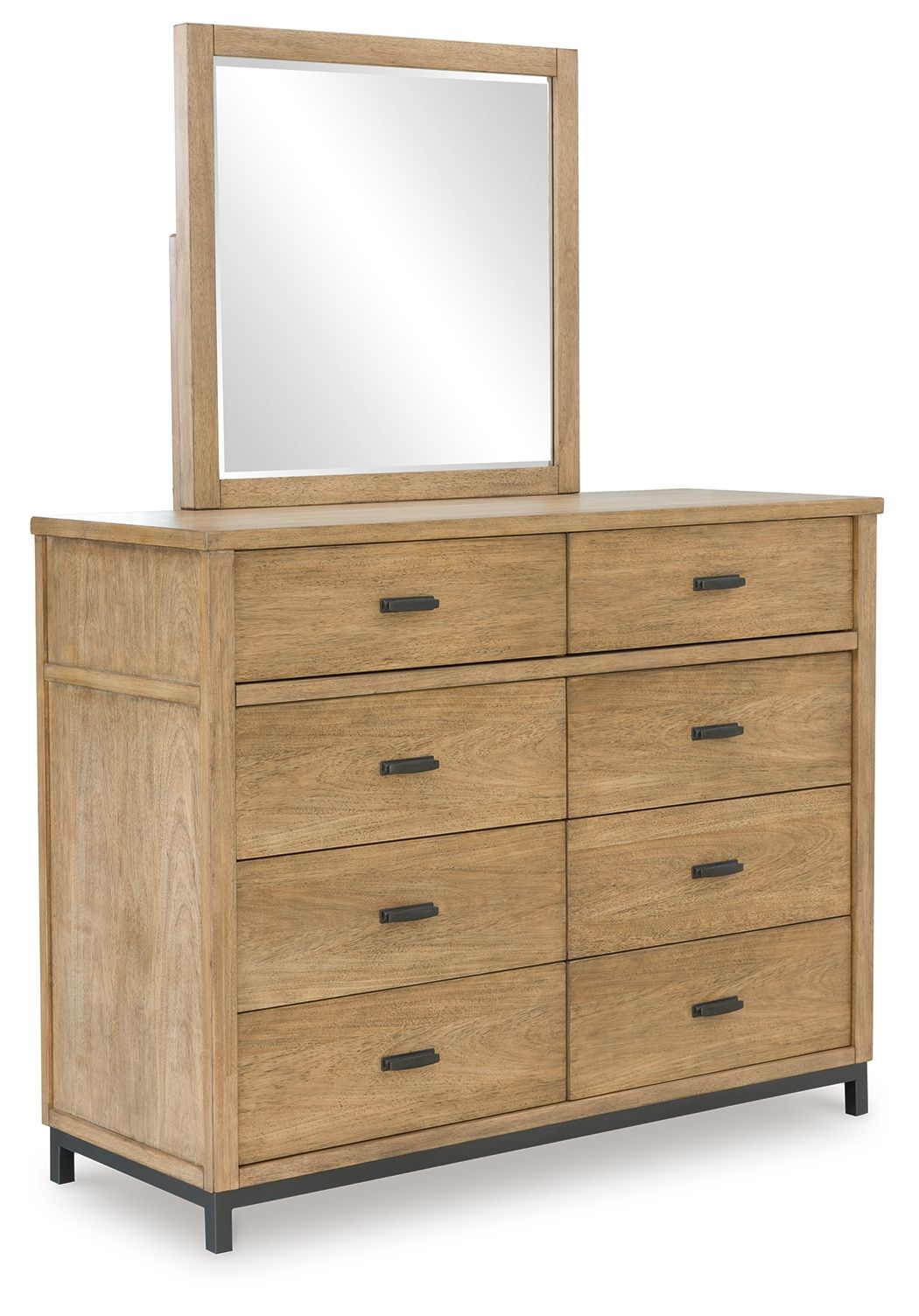 Tomtyn - Light Brown - Dresser And Mirror - Urban Living Furniture (Los Angeles, CA)