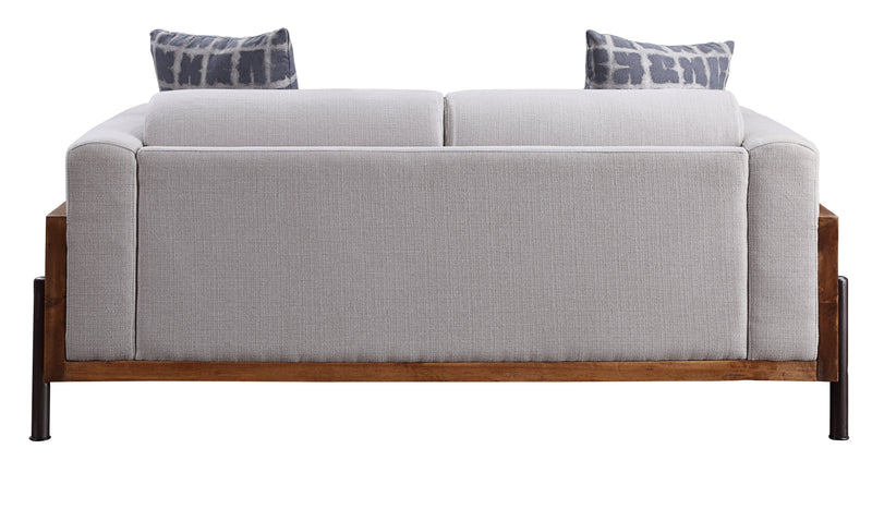 Pelton - Loveseat - Fabric & Walnut - Urban Living Furniture (Los Angeles, CA)