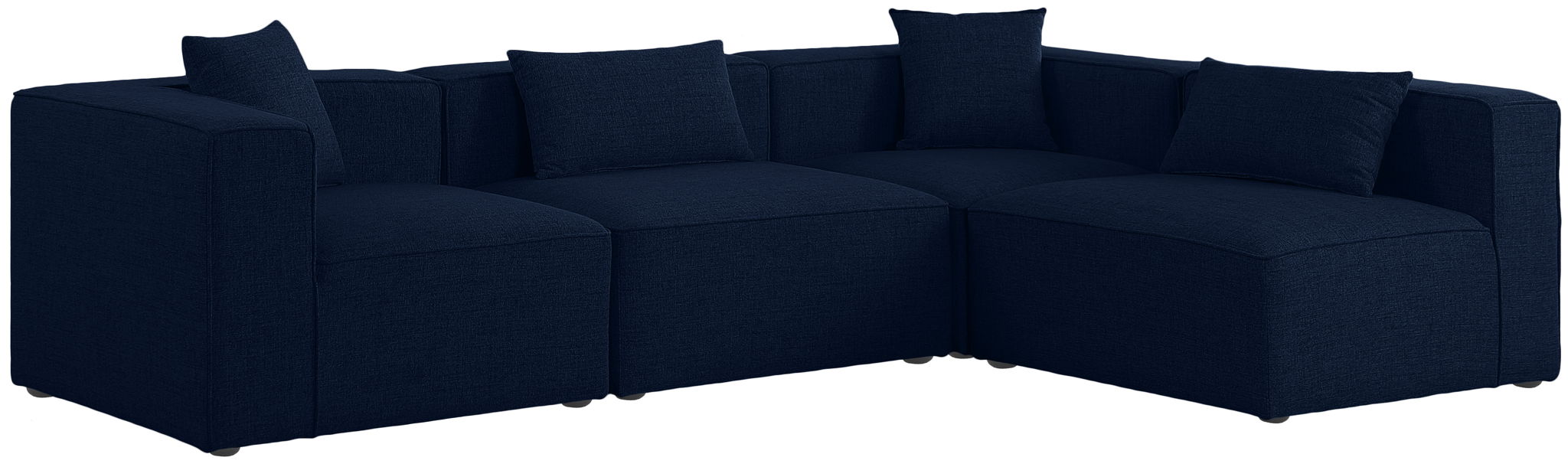 Cube - Linen 4 Piece Modular Corner Sectional - Urban Living Furniture (Los Angeles, CA)