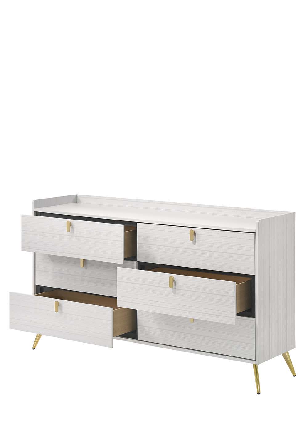 Zeena - Dresser - White Finish - Urban Living Furniture (Los Angeles, CA)
