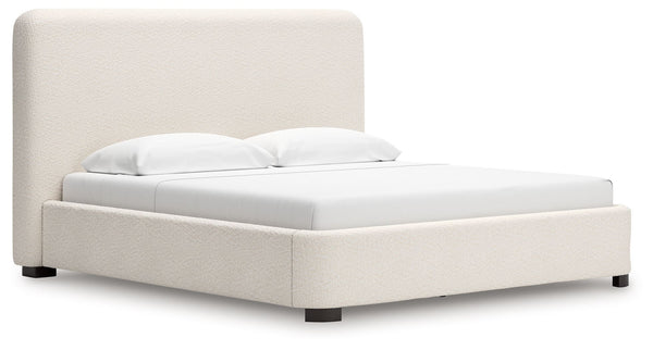 Brintstreet - Beige - King Upholstered Bed