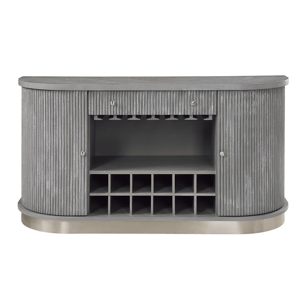 Adalynn - Server - Weathered Gray Oak - Urban Living Furniture (Los Angeles, CA)