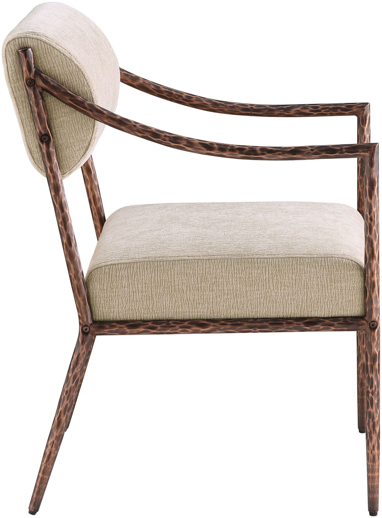 Bastille - Upholstered Dining Arm Chair (Set of 2) - Bronze Frame - Urban Living Furniture (Los Angeles, CA)