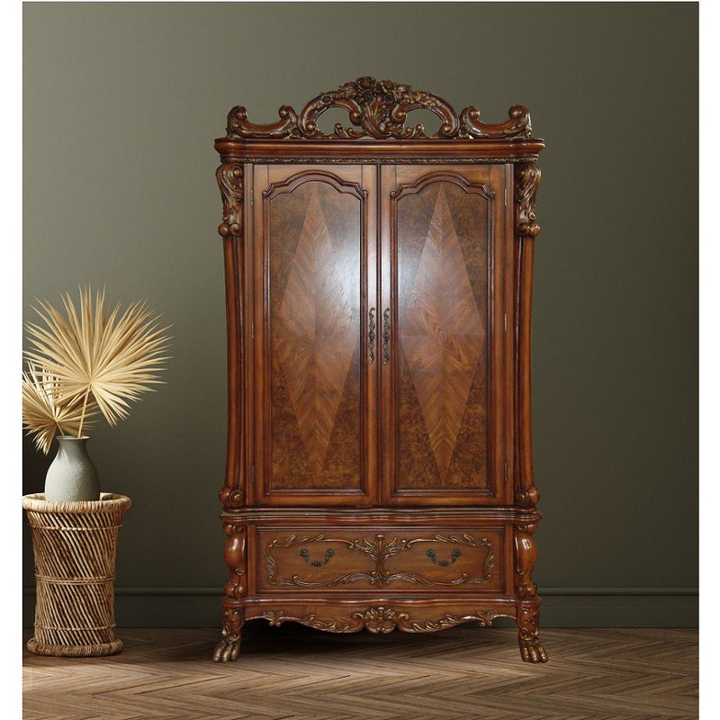 Dresden - Wardrobe/TV Armoire - Cherry Oak - Urban Living Furniture (Los Angeles, CA)