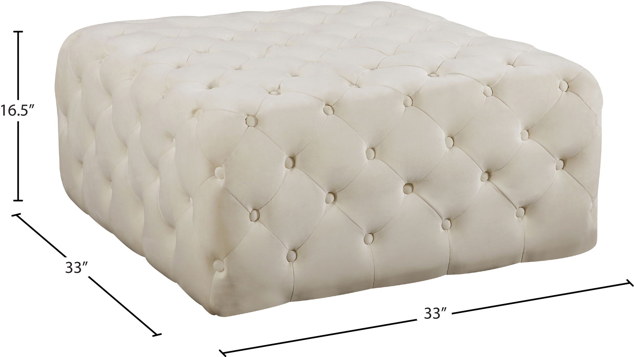 Ariel - Bench Ottoman - Urban Living Furniture (Los Angeles, CA)
