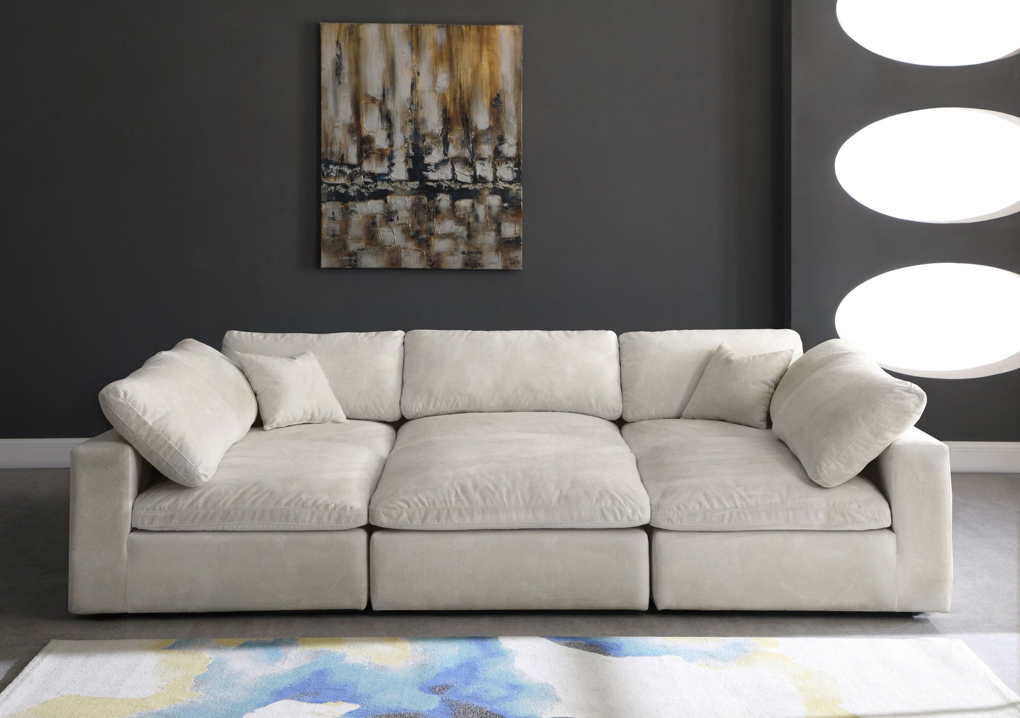 Cozy - 6 Piece Modular Sectional - Urban Living Furniture (Los Angeles, CA)