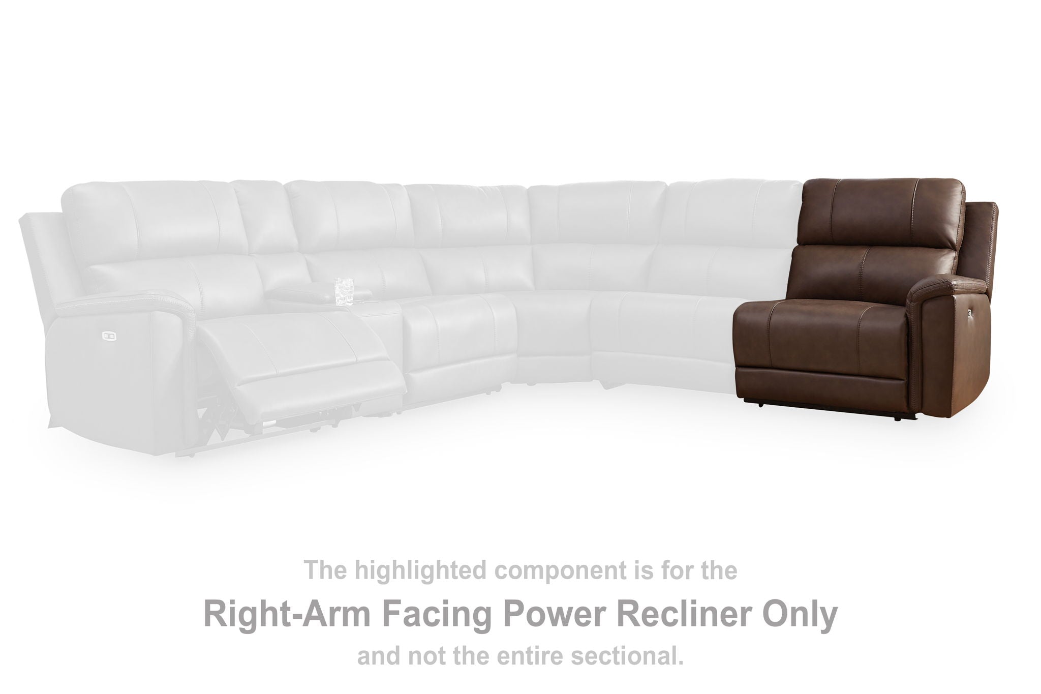 Bleckley - RAF Zero Wall Power Recliner - Espresso - Urban Living Furniture (Los Angeles, CA)