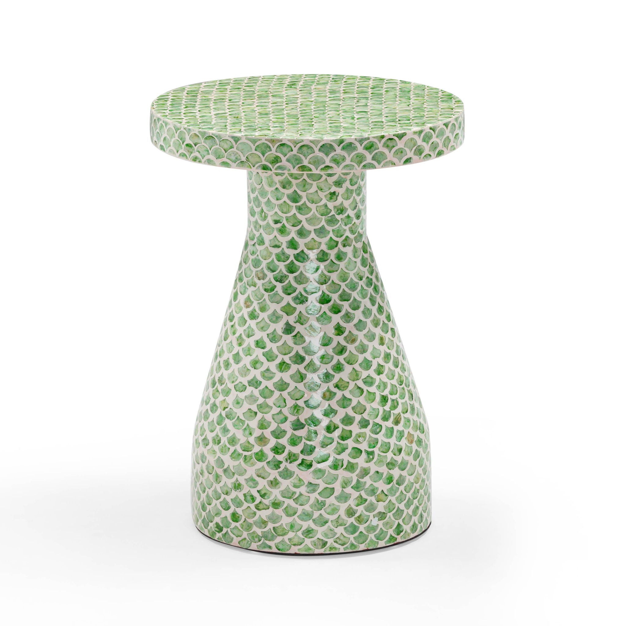 Halio - Checkered Shell Side Table - Urban Living Furniture (Los Angeles, CA)