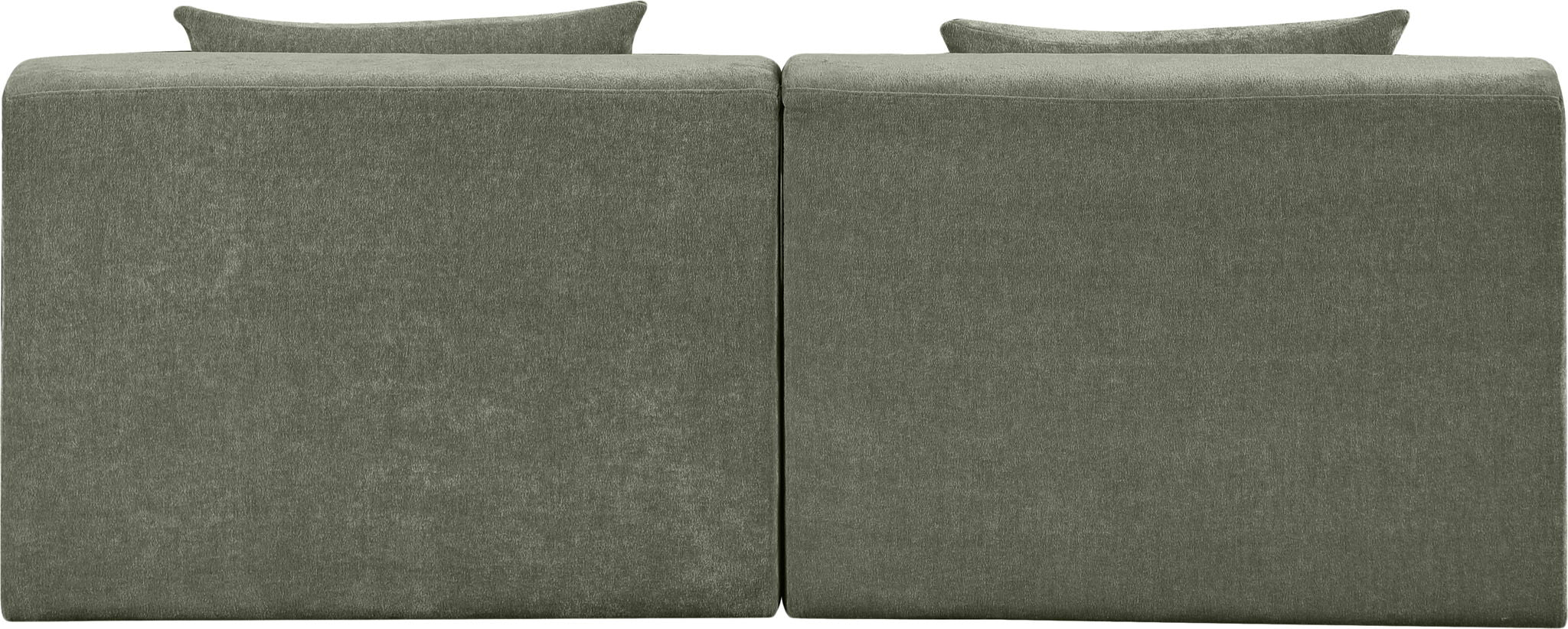 Stellar - 2 Piece 76" Upholstered Modular Armless Loveseat - Urban Living Furniture (Los Angeles, CA)