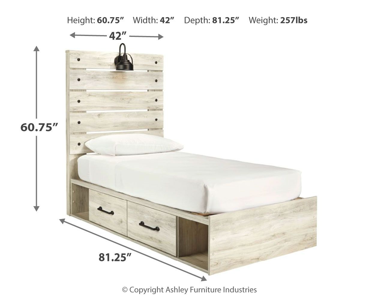 Cambeck - Panel Bed - Urban Living Furniture (Los Angeles, CA)