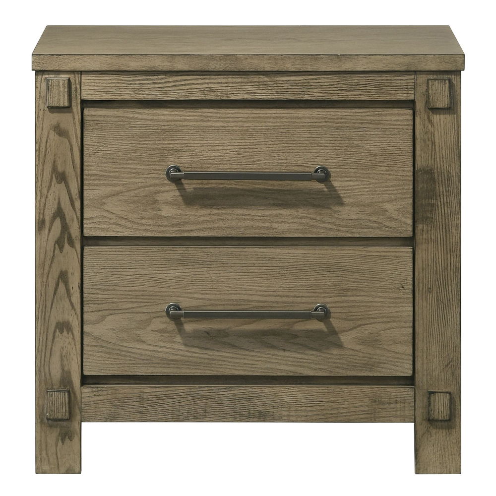 Colton - Nightstand - Antique White Oak - Urban Living Furniture (Los Angeles, CA)