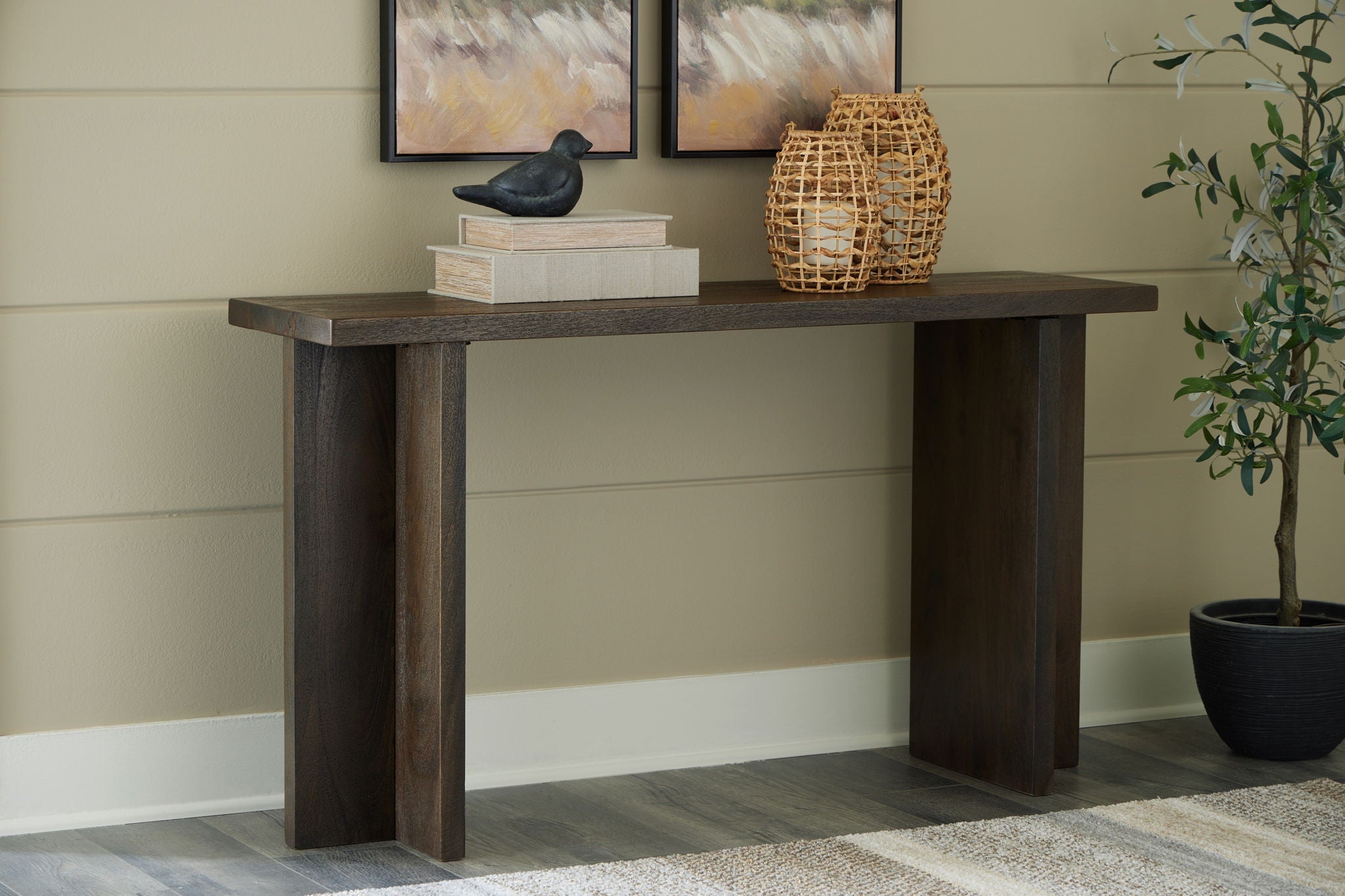 Jalenry - Grayish Brown - Console Sofa Table - Urban Living Furniture (Los Angeles, CA)