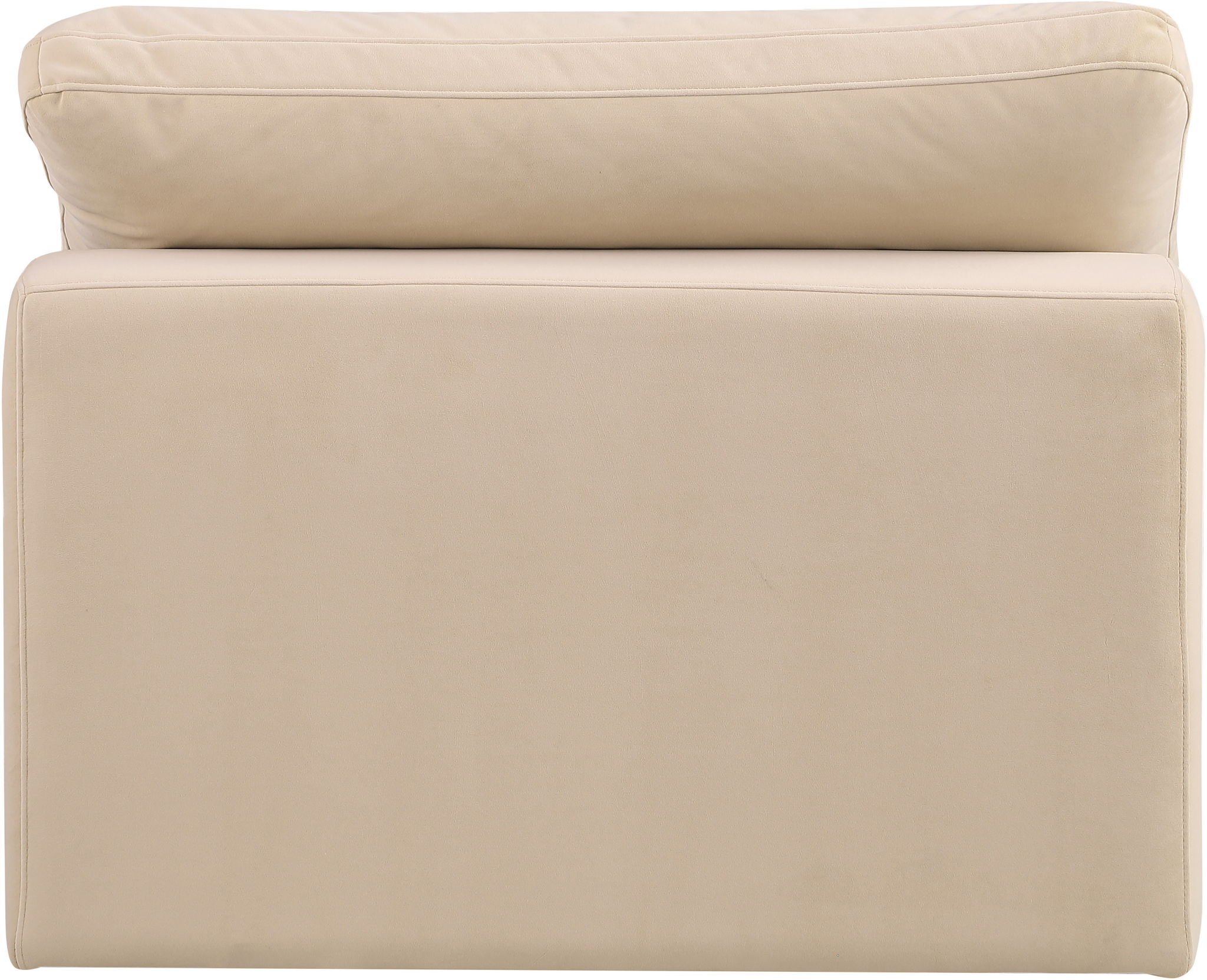 Comfy - Velvet Armless Chair - Urban Living Furniture (Los Angeles, CA)